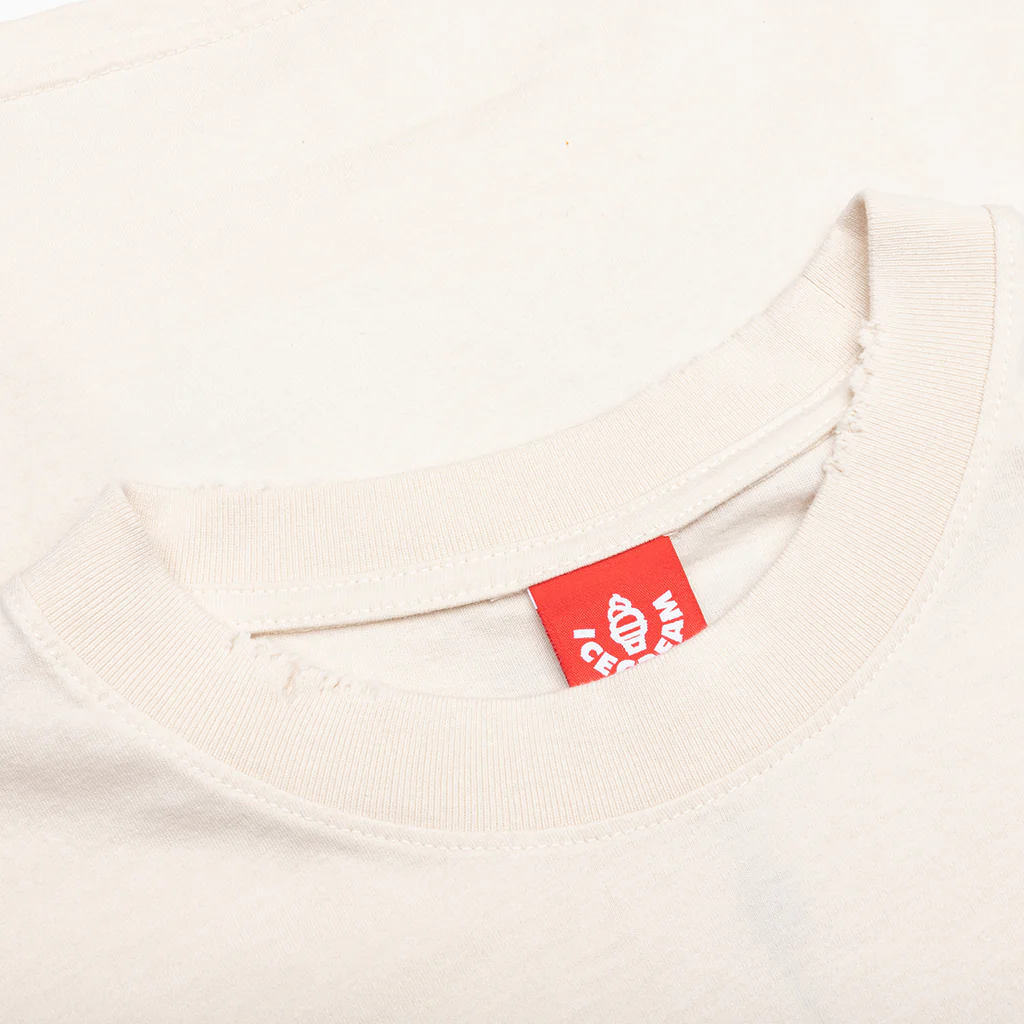 Fear Of A Rich Planet S/S Knit - Antique White - Image 3