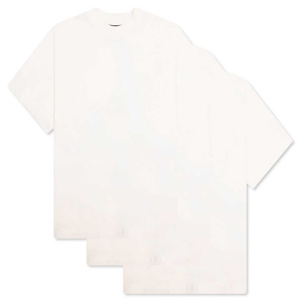 3 Pack Essential Tee - Shell