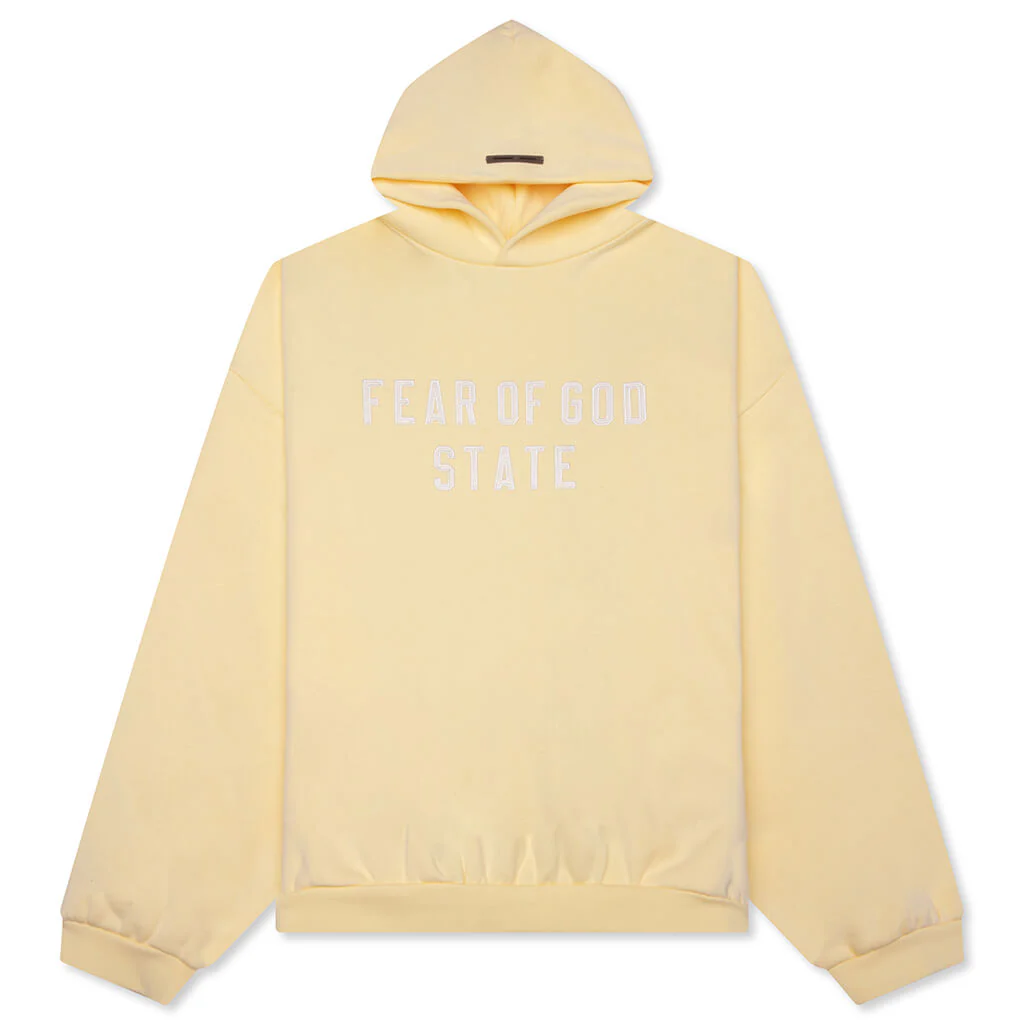 90's Fleece Hoodie - Garden Yellow
