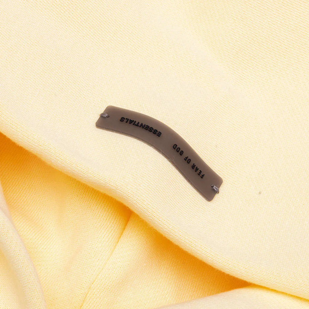 90's Fleece Hoodie - Garden Yellow - Image 3