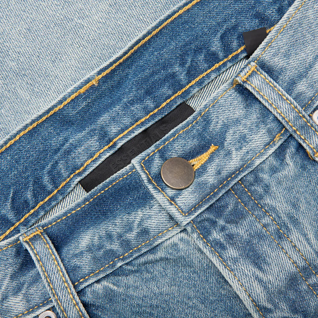 Denim 5-Pocket Jean - Vintage Blue - Image 3