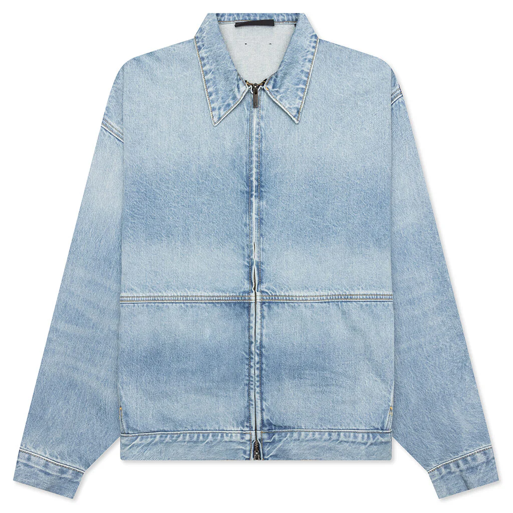 Denim Trucker Jacket - Vintage Blue