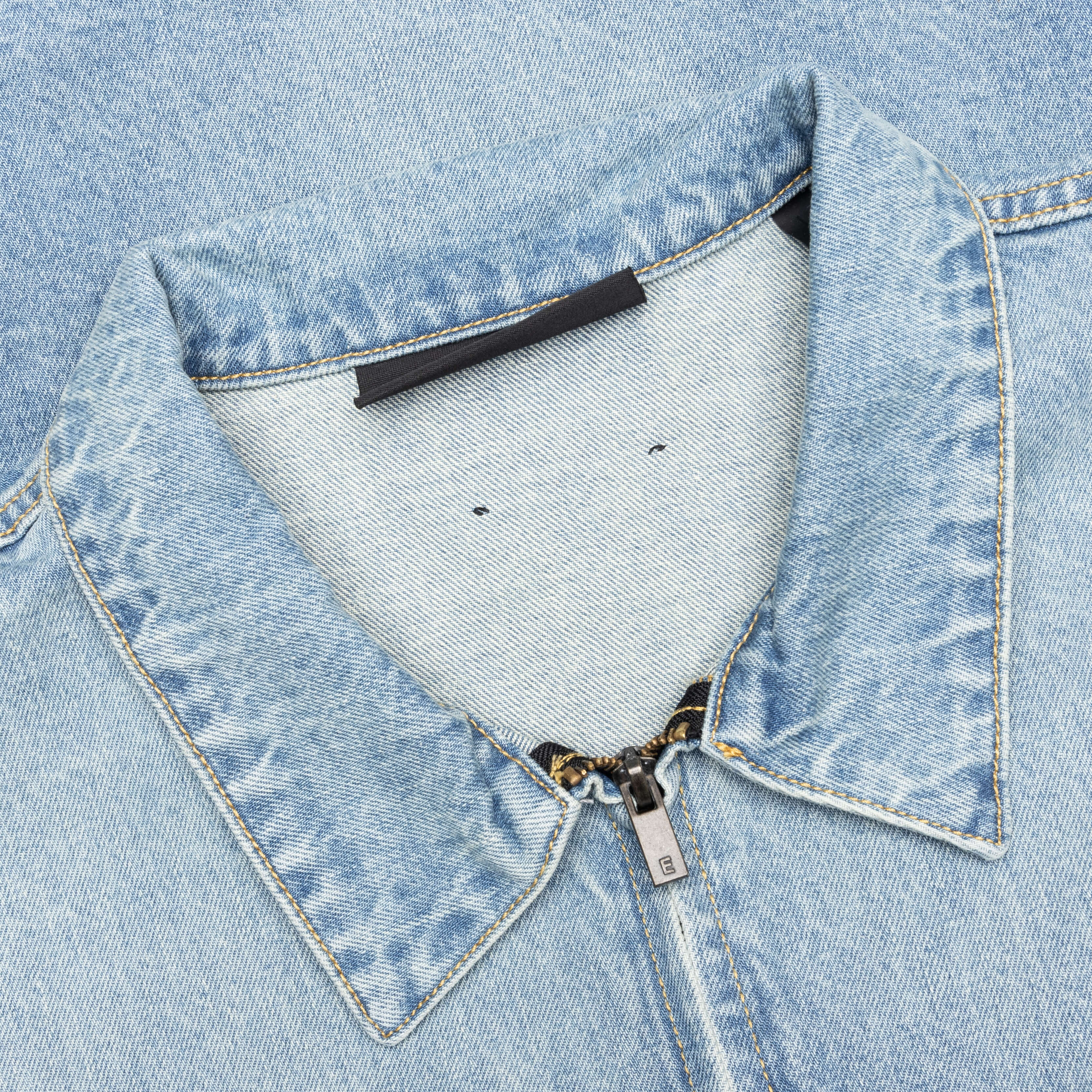 Denim Trucker Jacket - Vintage Blue - Image 3