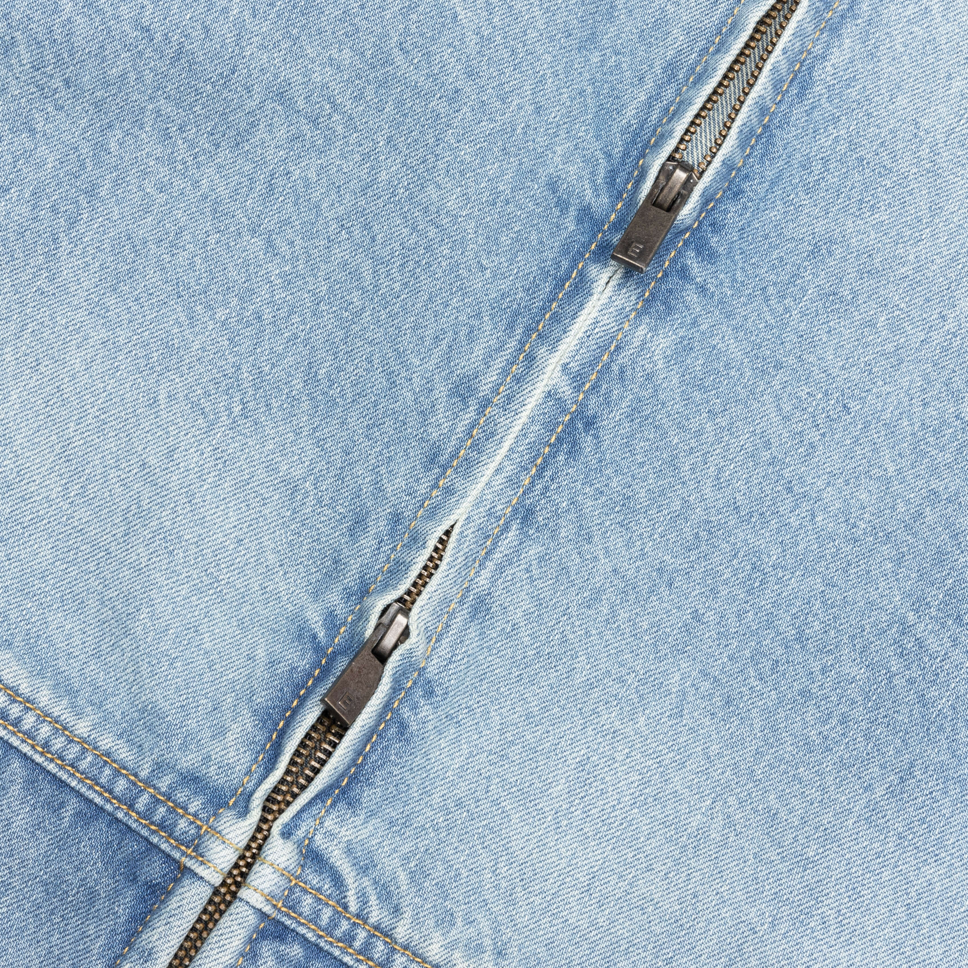 Denim Trucker Jacket - Vintage Blue - Image 4