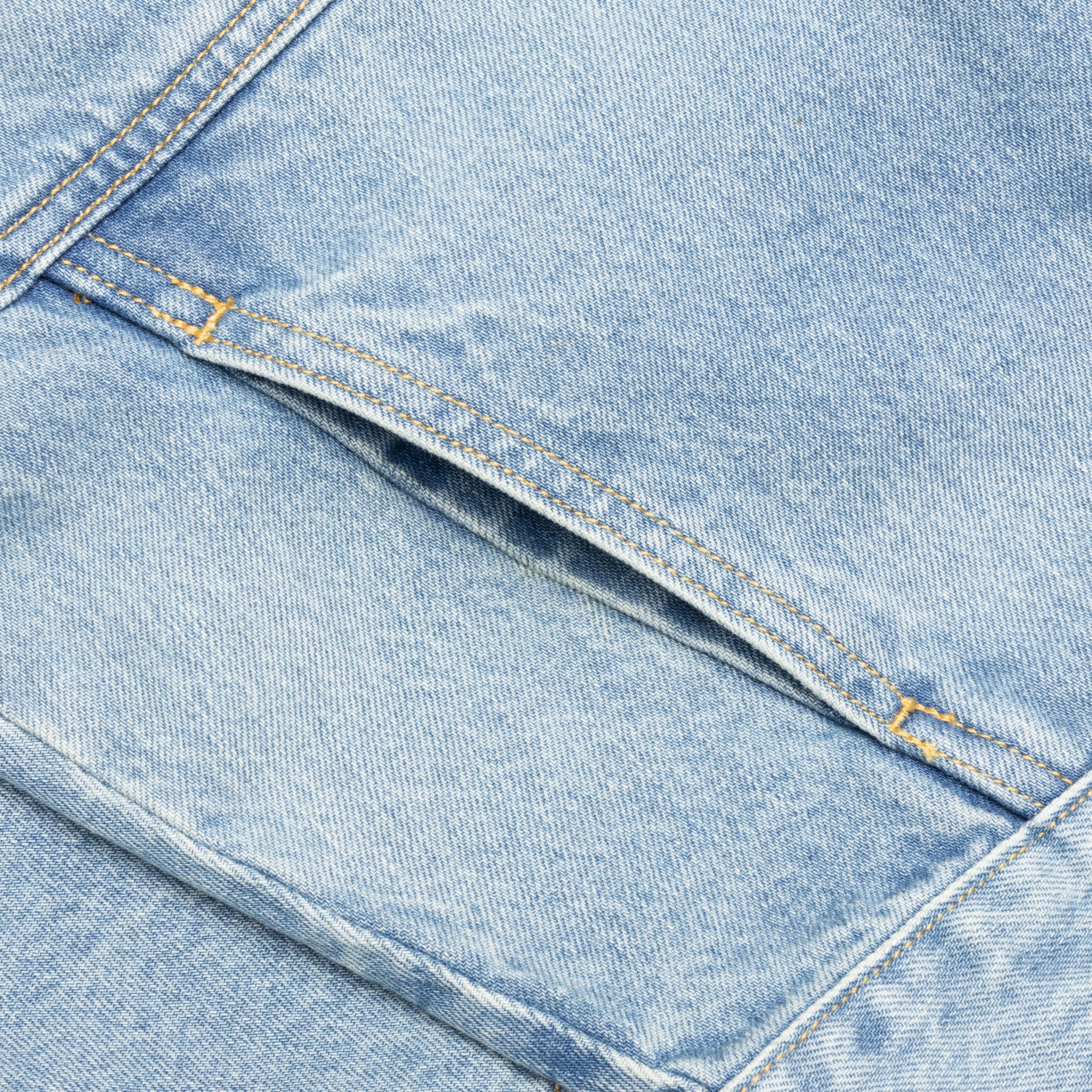 Denim Trucker Jacket - Vintage Blue - Image 5