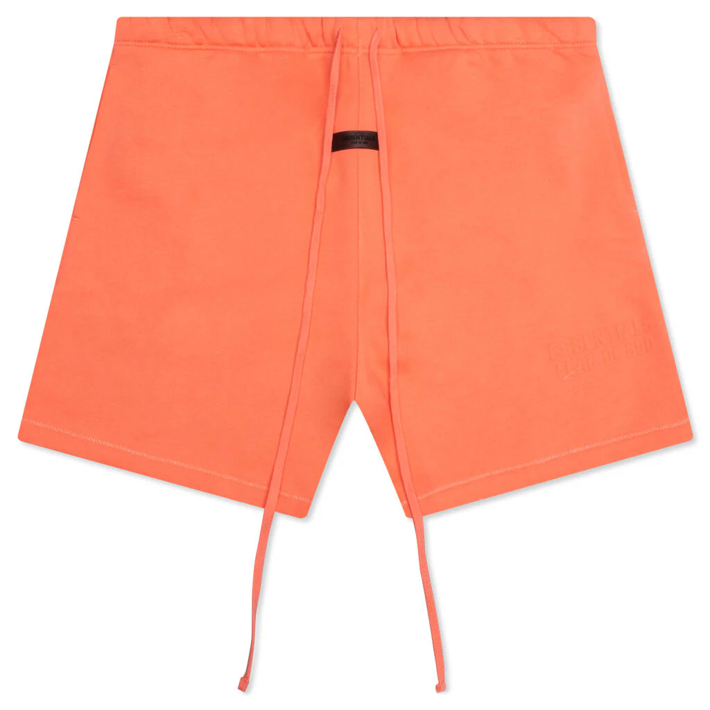 Essentials Sweatshort - Coral