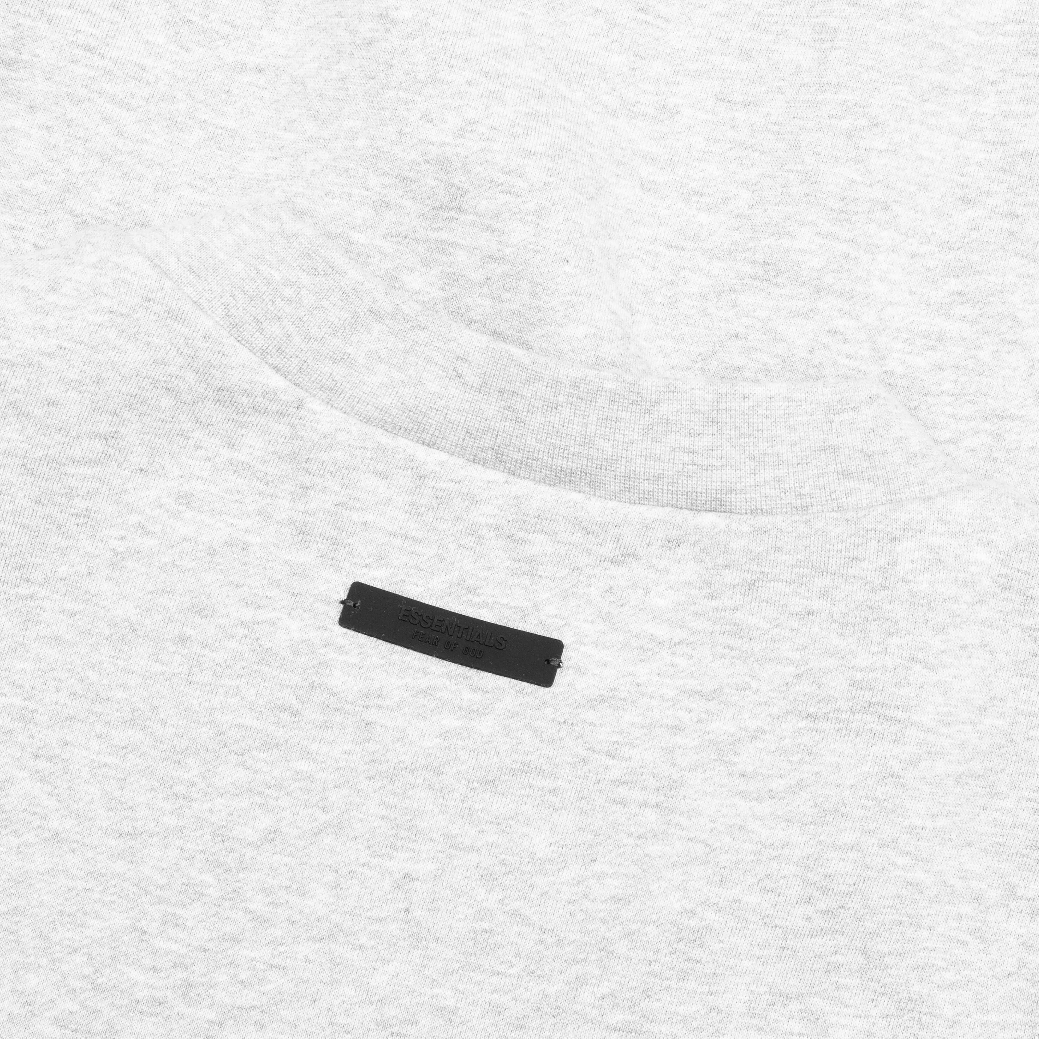 Fleece Crewneck - Light Heather Gray - Image 5