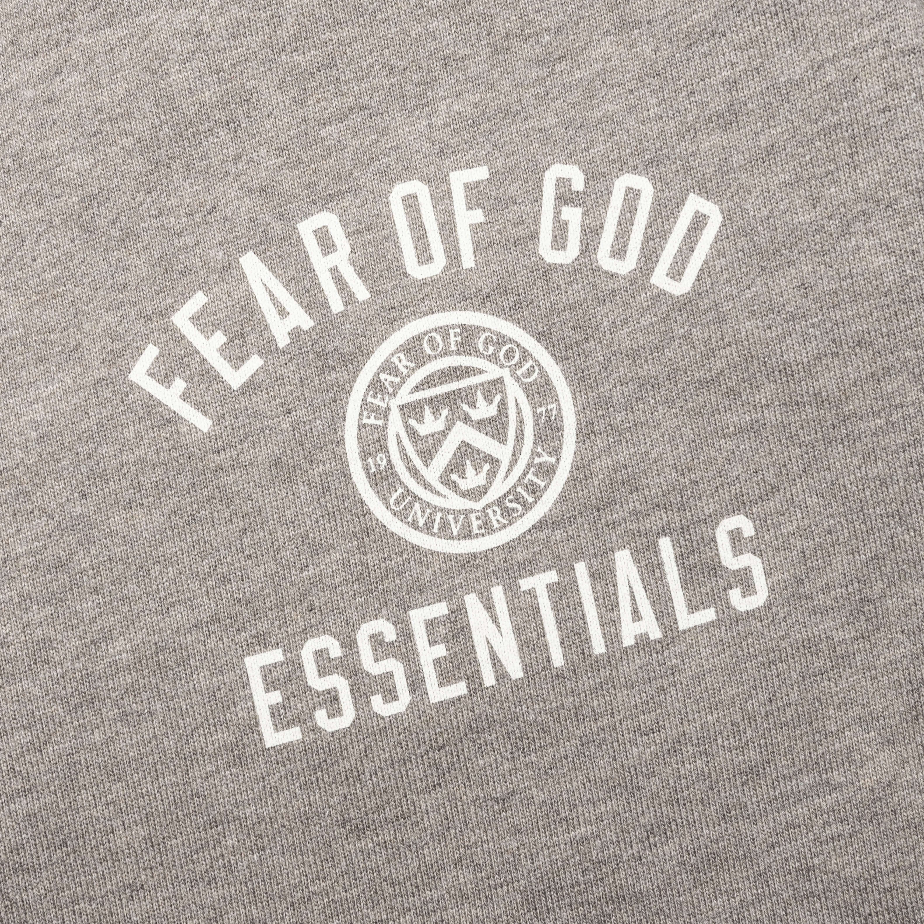 Fleece Essential Sweatpant - Heather Gray - Image 5