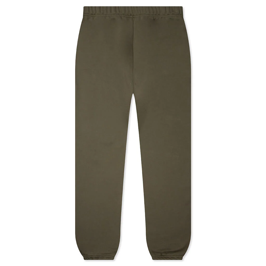 Fleece Essential Sweatpant - Military - Image 2