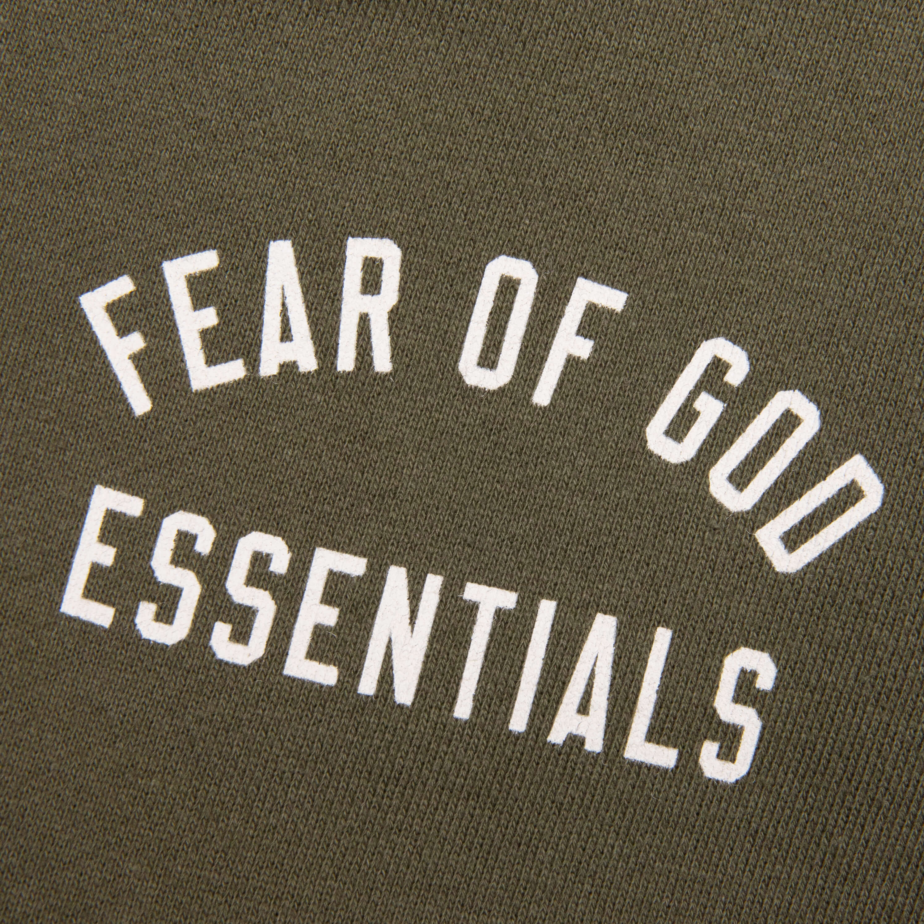 Fleece Essential Sweatpant - Military - Image 3