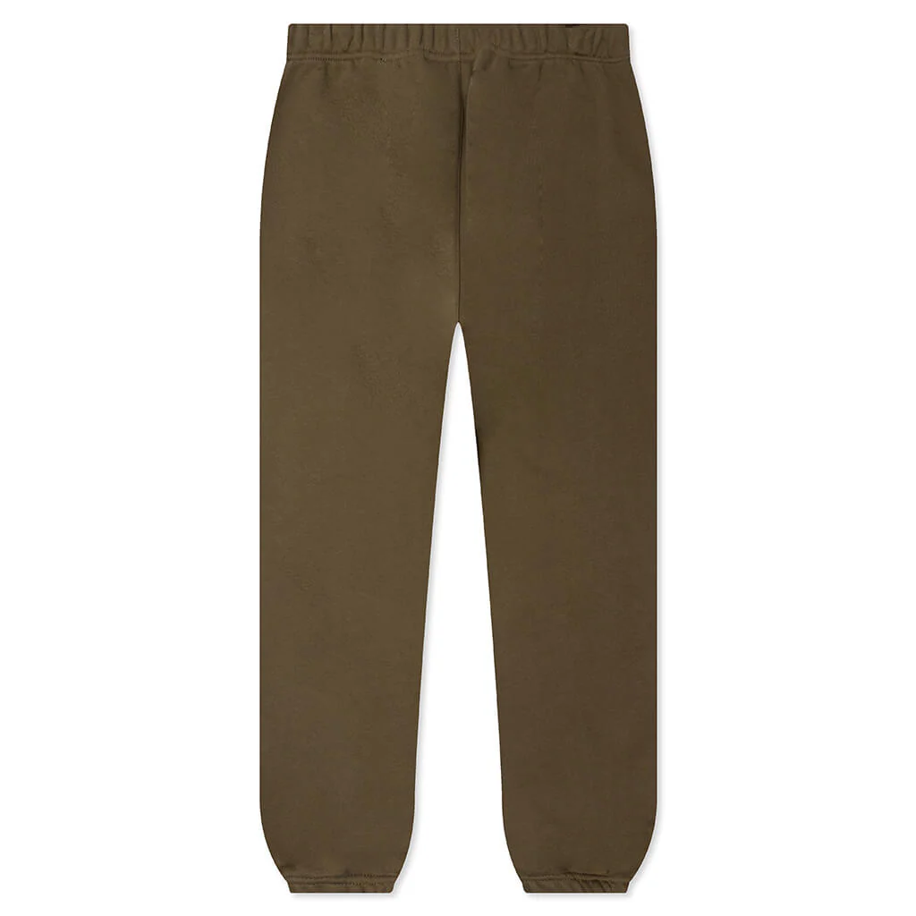 Fleece Essential Sweatpant - Olive - Image 2