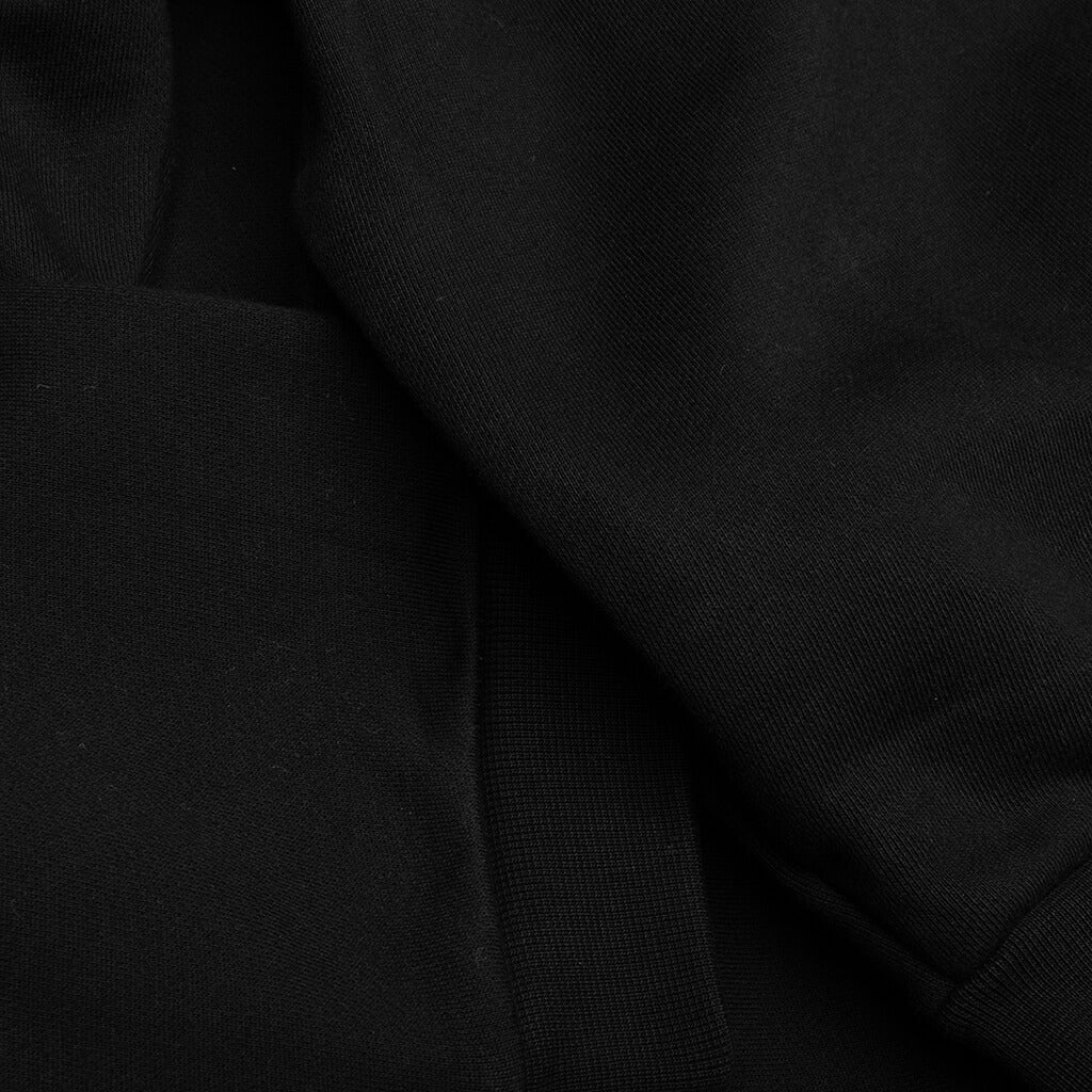 Fleece Hoodie - Black - Image 5