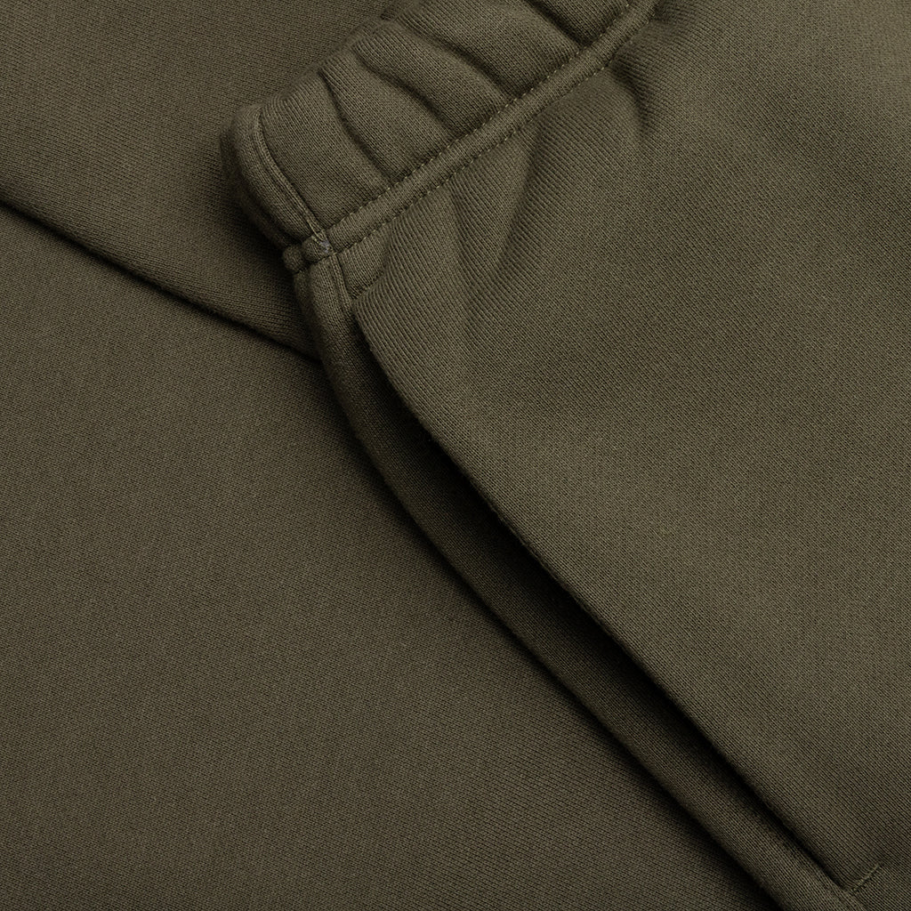 Fleece Relaxed Sweatpant - Military - Image 3