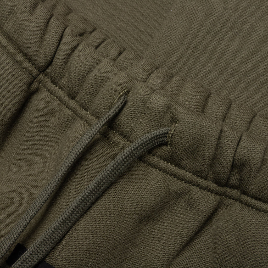 Fleece Relaxed Sweatpant - Military - Image 4