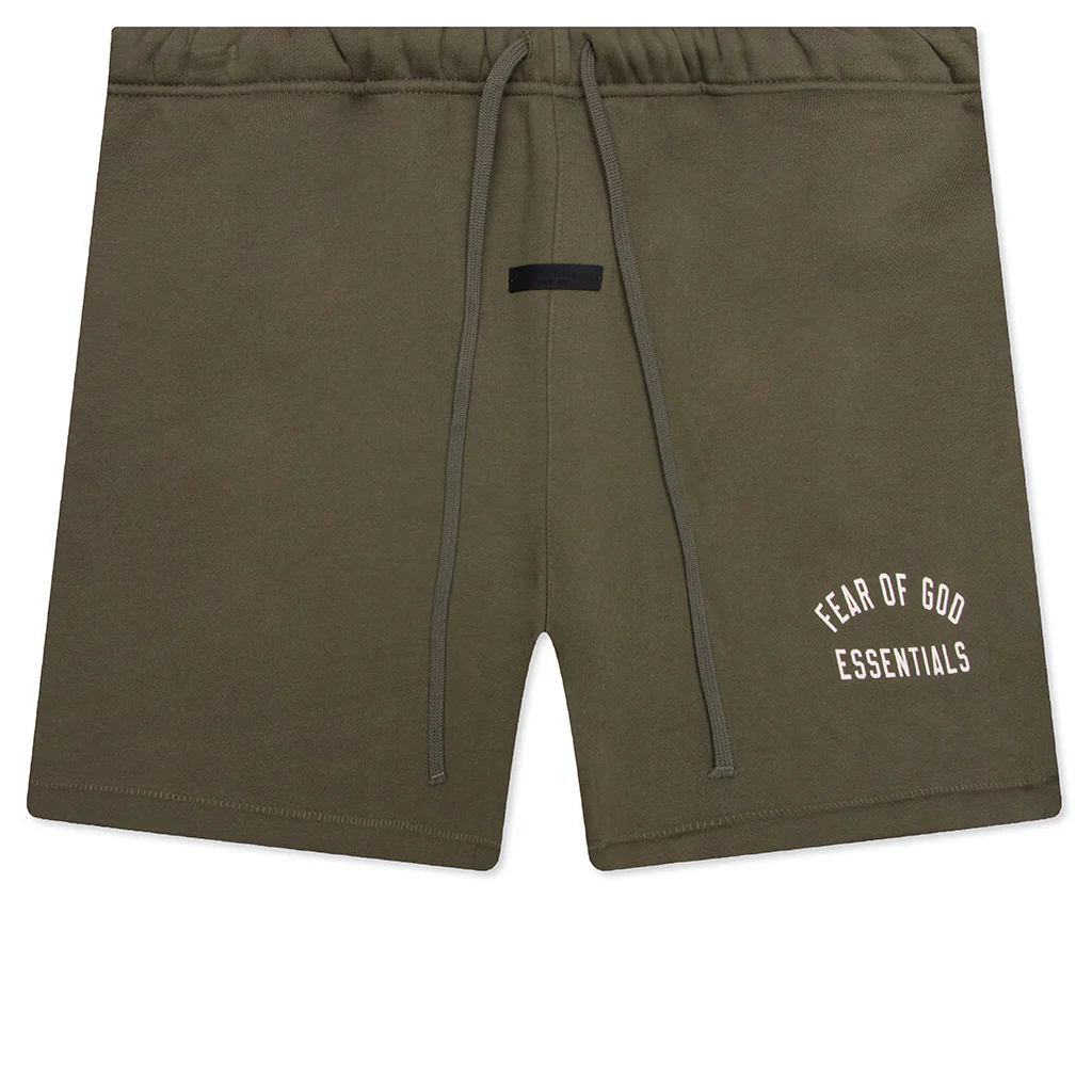 Fleece Soccer Short - Military