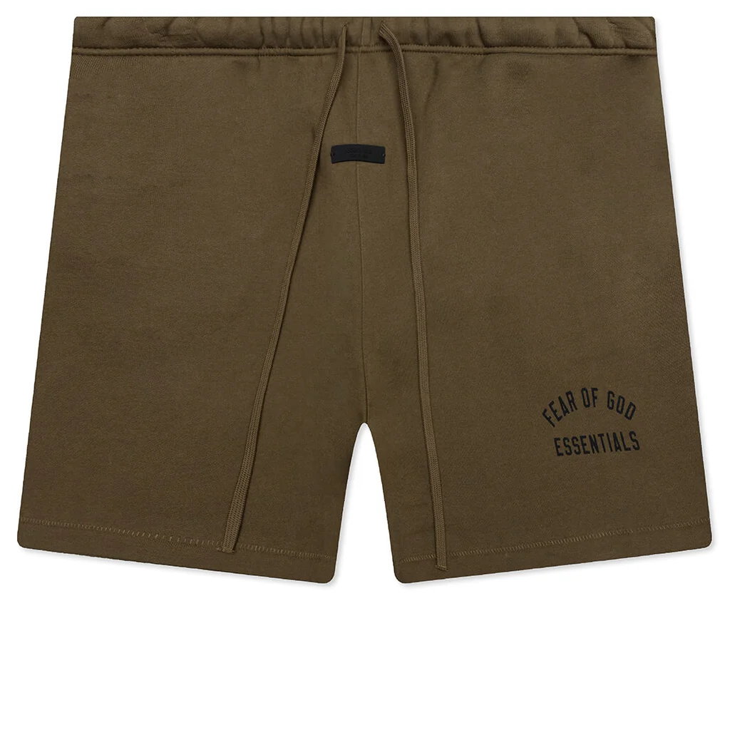 Fleece Soccer Short - Olive