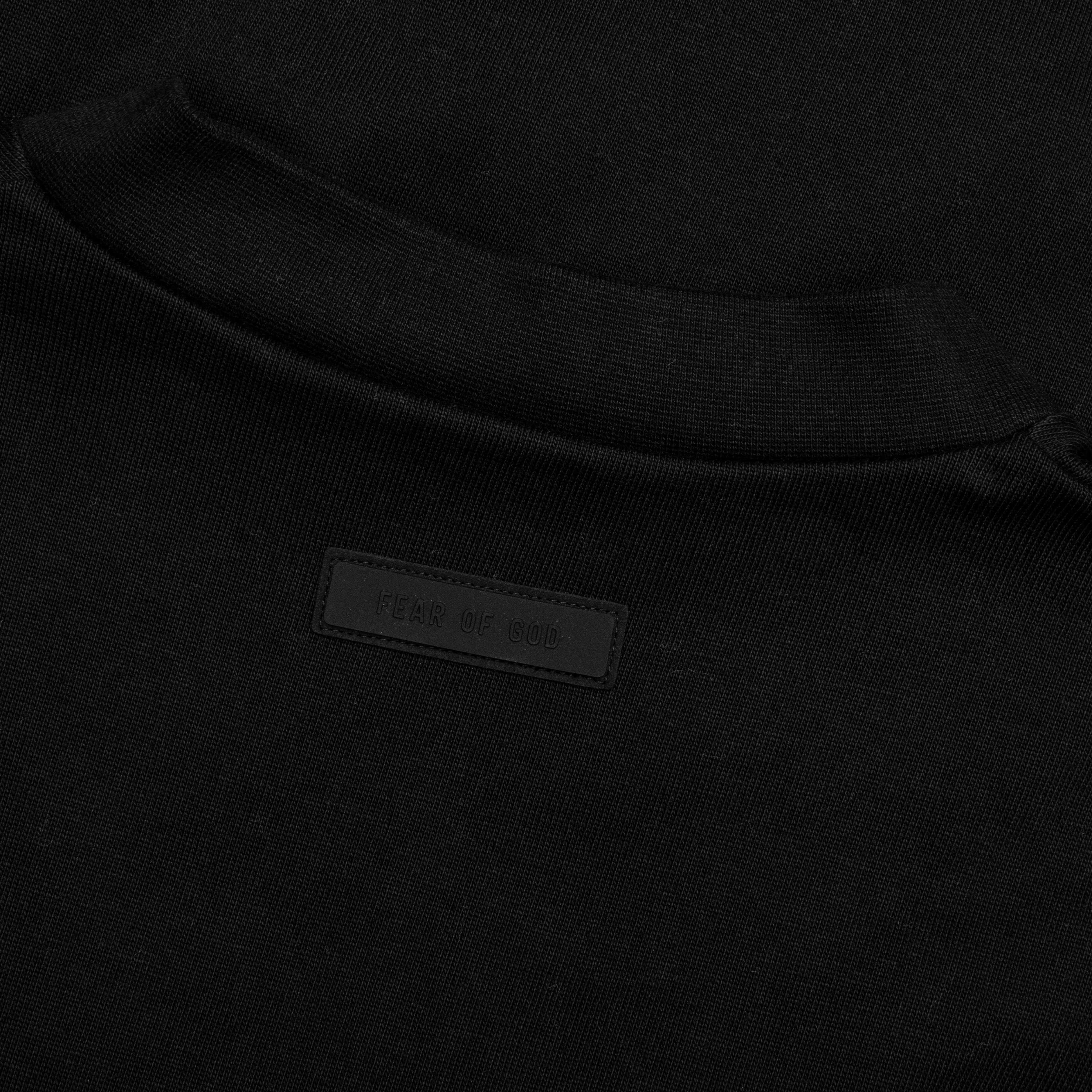 Football Tee - Jet Black - Image 5