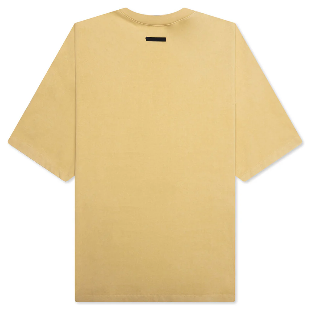 Heavy Crewneck Tee - Amber - Image 2