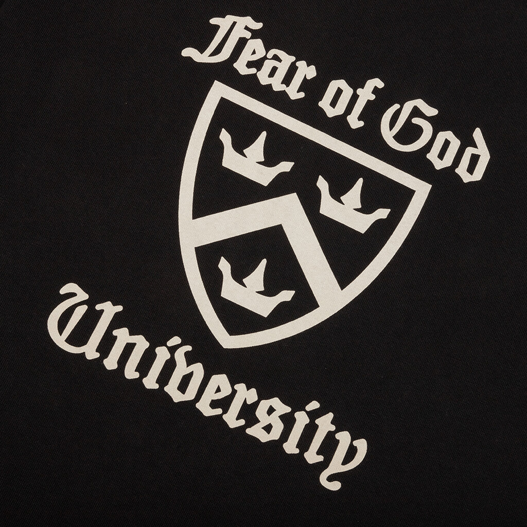 Heavy Crewneck Tee - Black - Image 3
