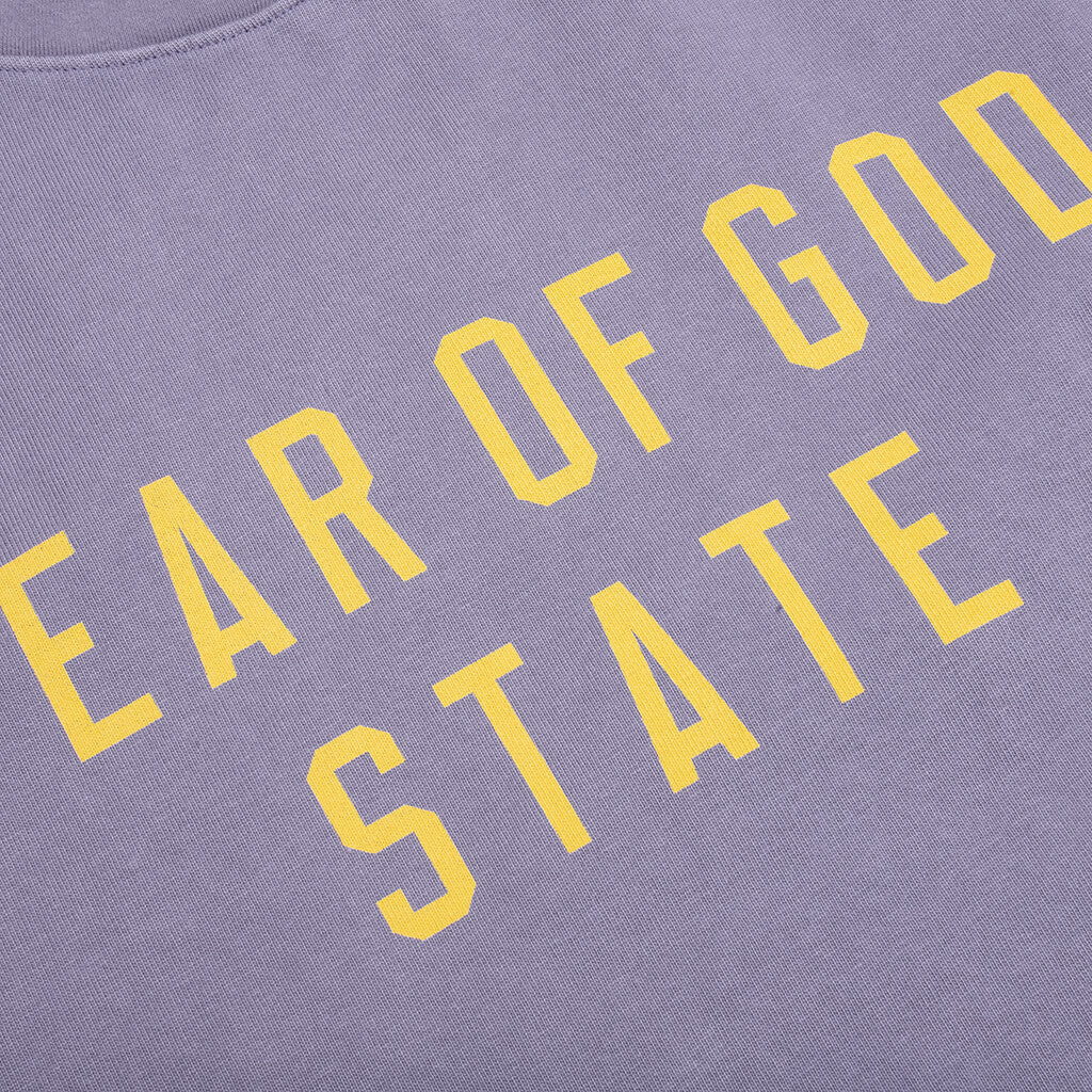 Heavy Crewneck Tee - Lavender - Image 3
