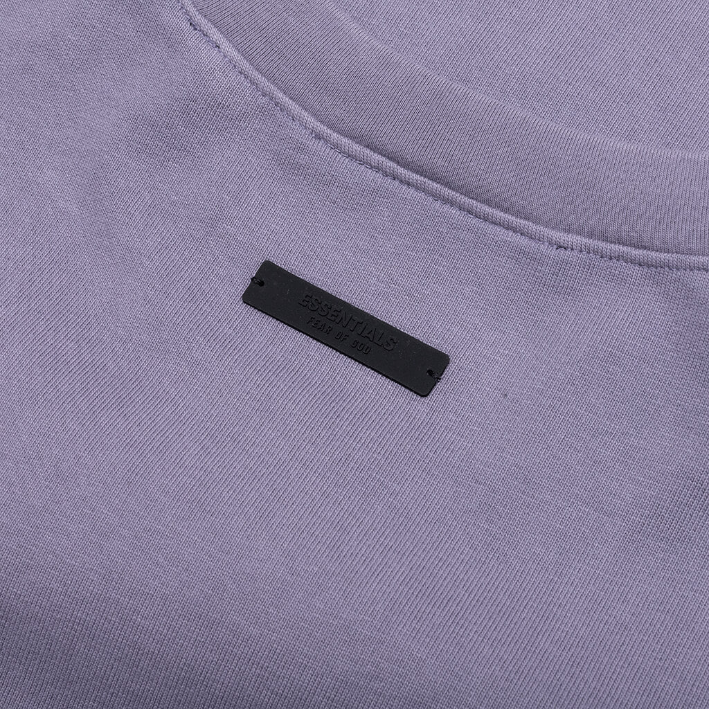 Heavy Crewneck Tee - Lavender - Image 4