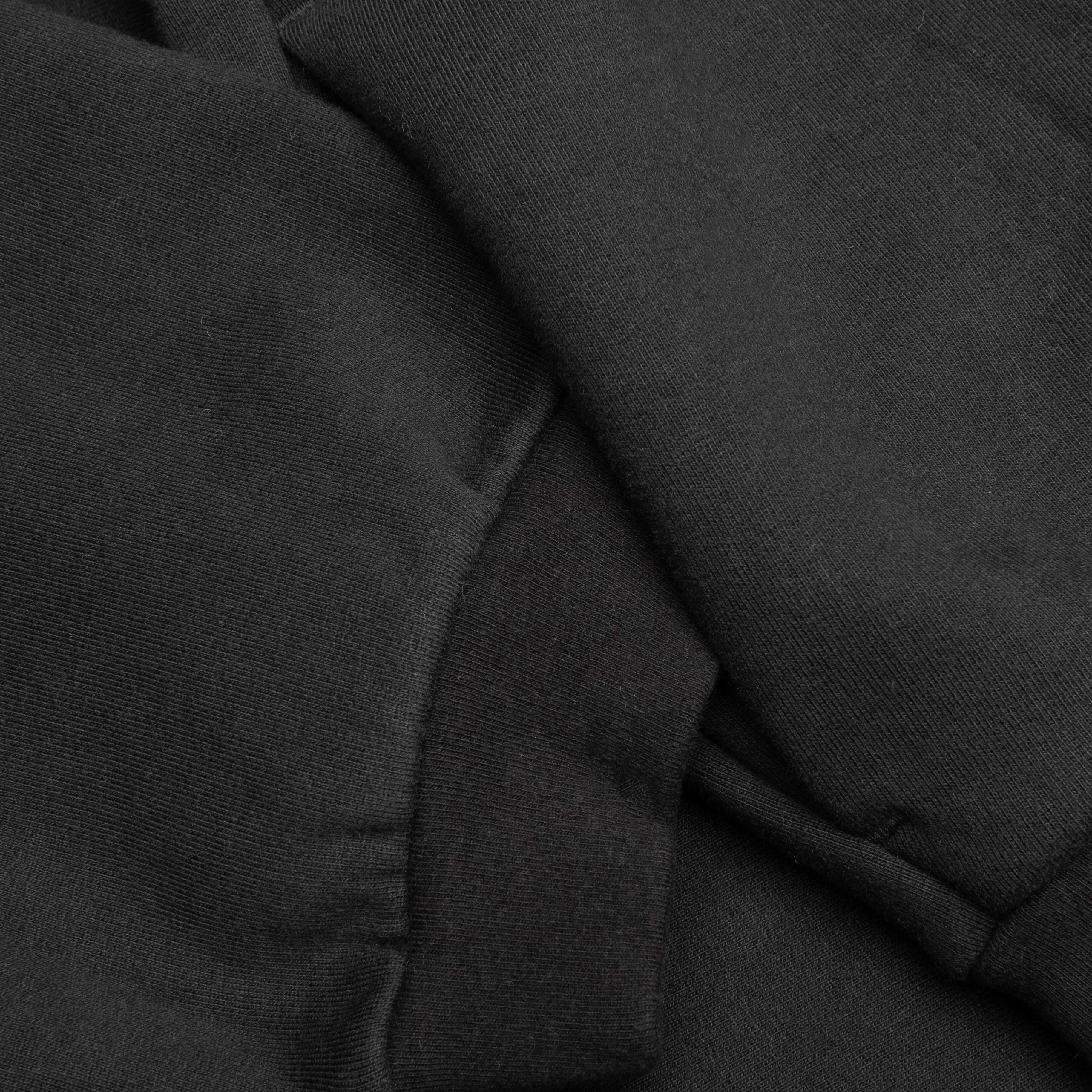 Heavy Fleece Crewneck - Black - Image 3