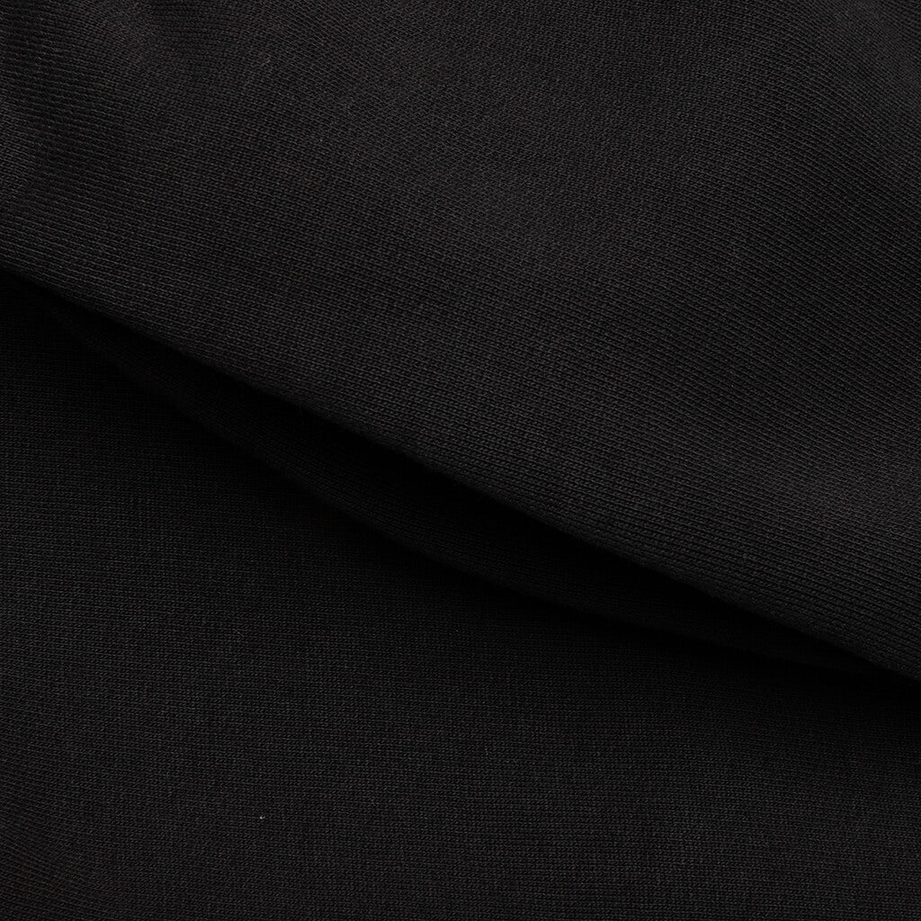 Heavy Fleece Essential Sweatpant - Black - Image 4