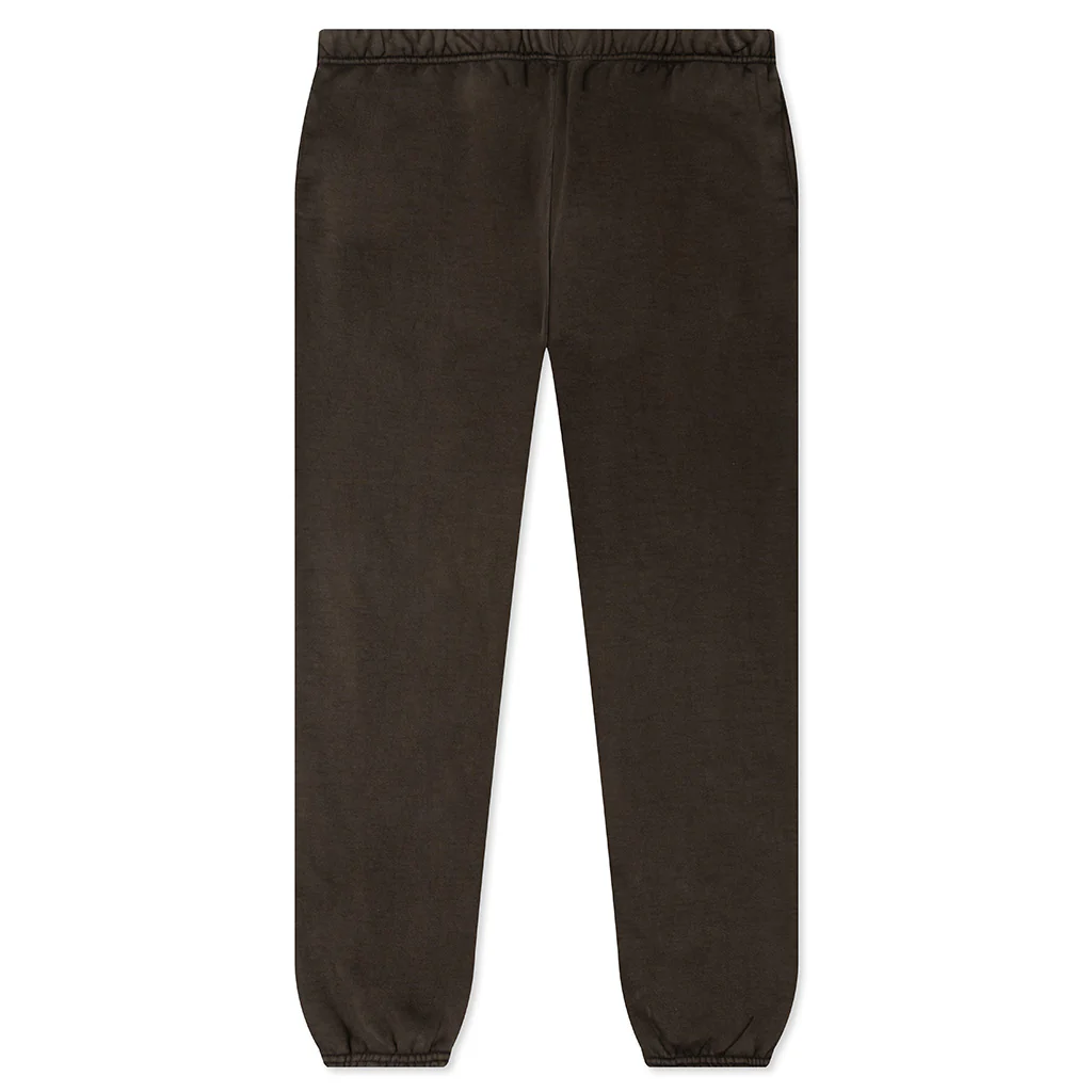 Heavy Fleece Essential Sweatpant - Brown - Image 2