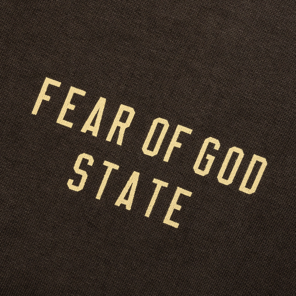Heavy Fleece Essential Sweatpant - Brown - Image 3