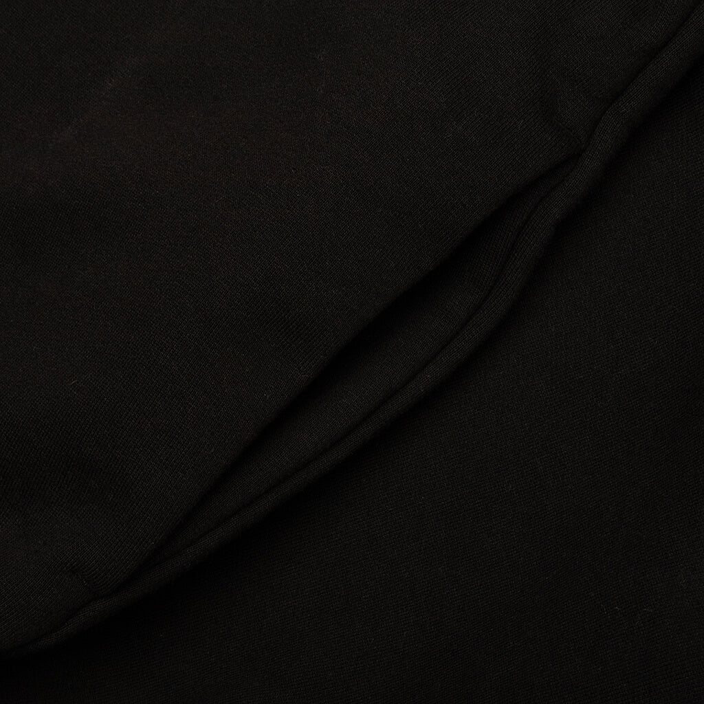 Heavy Fleece Fullzip Hoodie - Black - Image 5