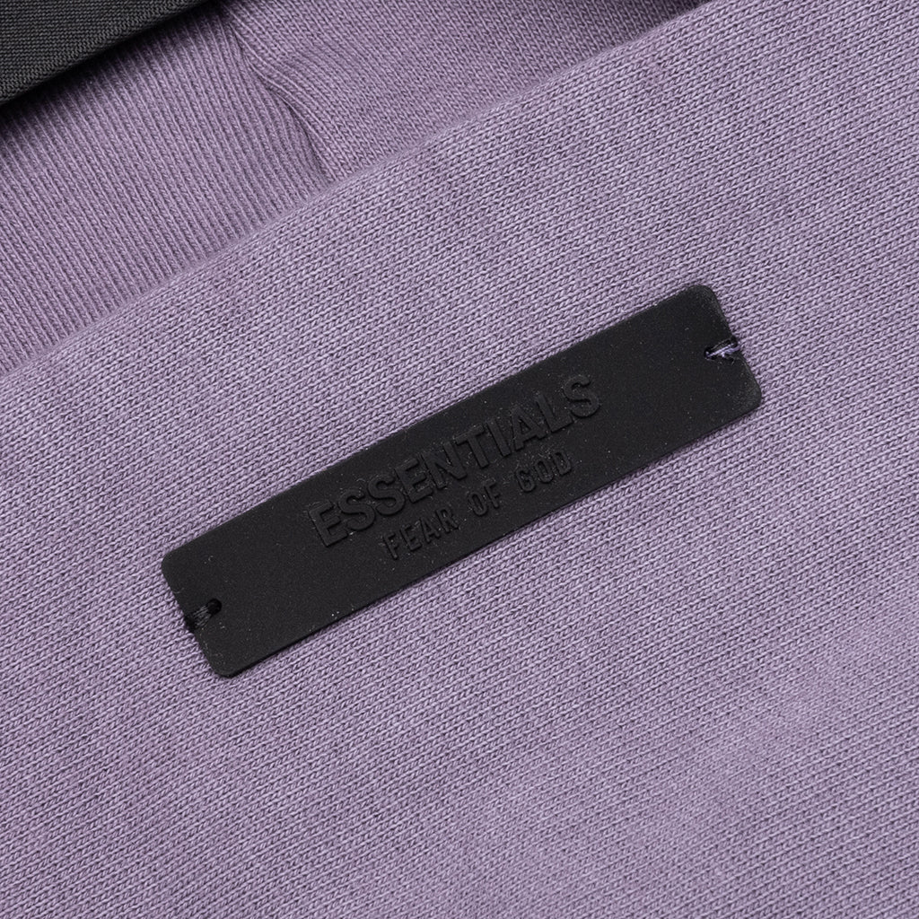 Heavy Fleece Hoodie - Lavender - Image 4