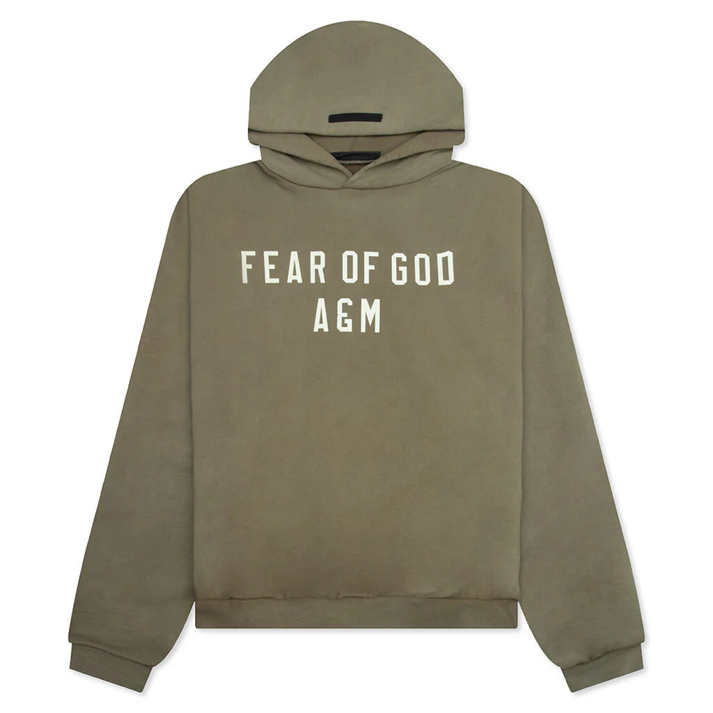 Heavy Fleece Hoodie - Military