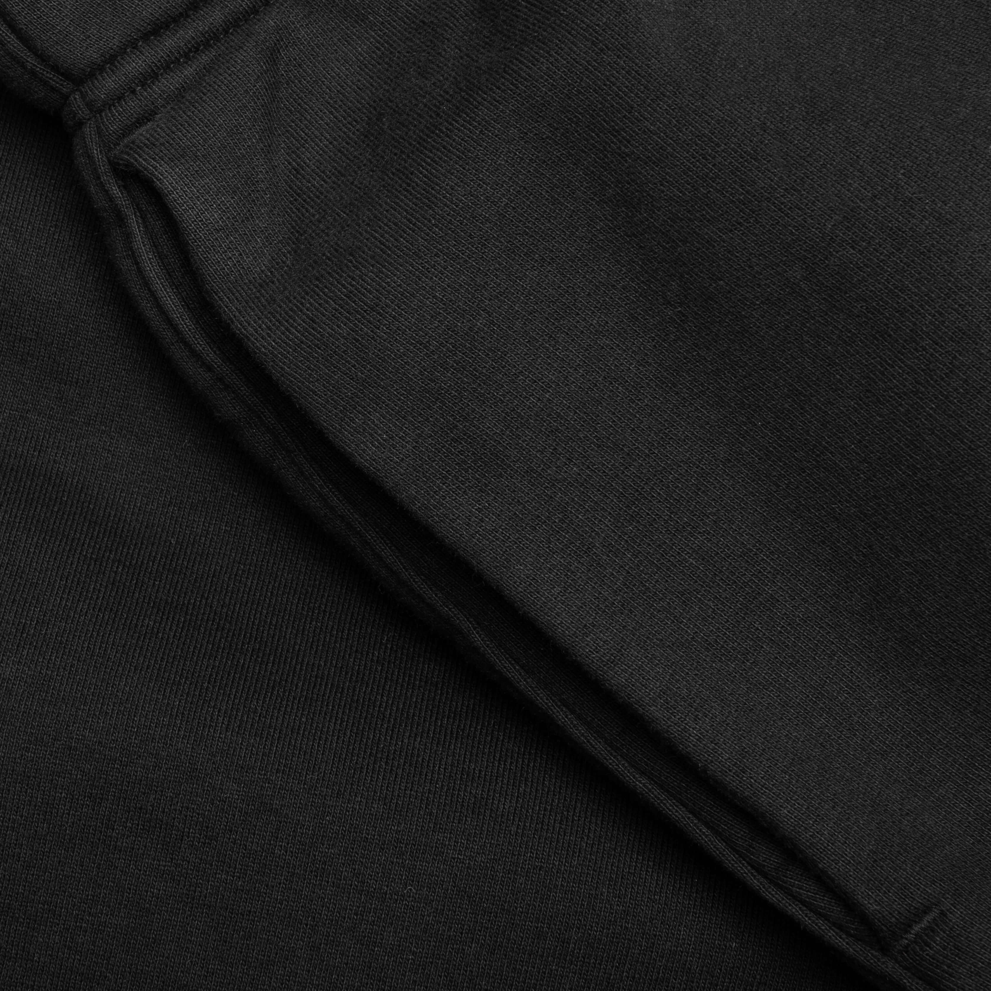Heavy Fleece Soccer Short - Black - Image 3