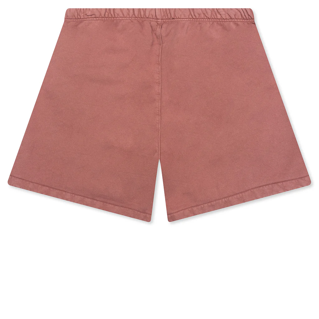 Heavy Fleece Soccer Short - Crimson - Image 2