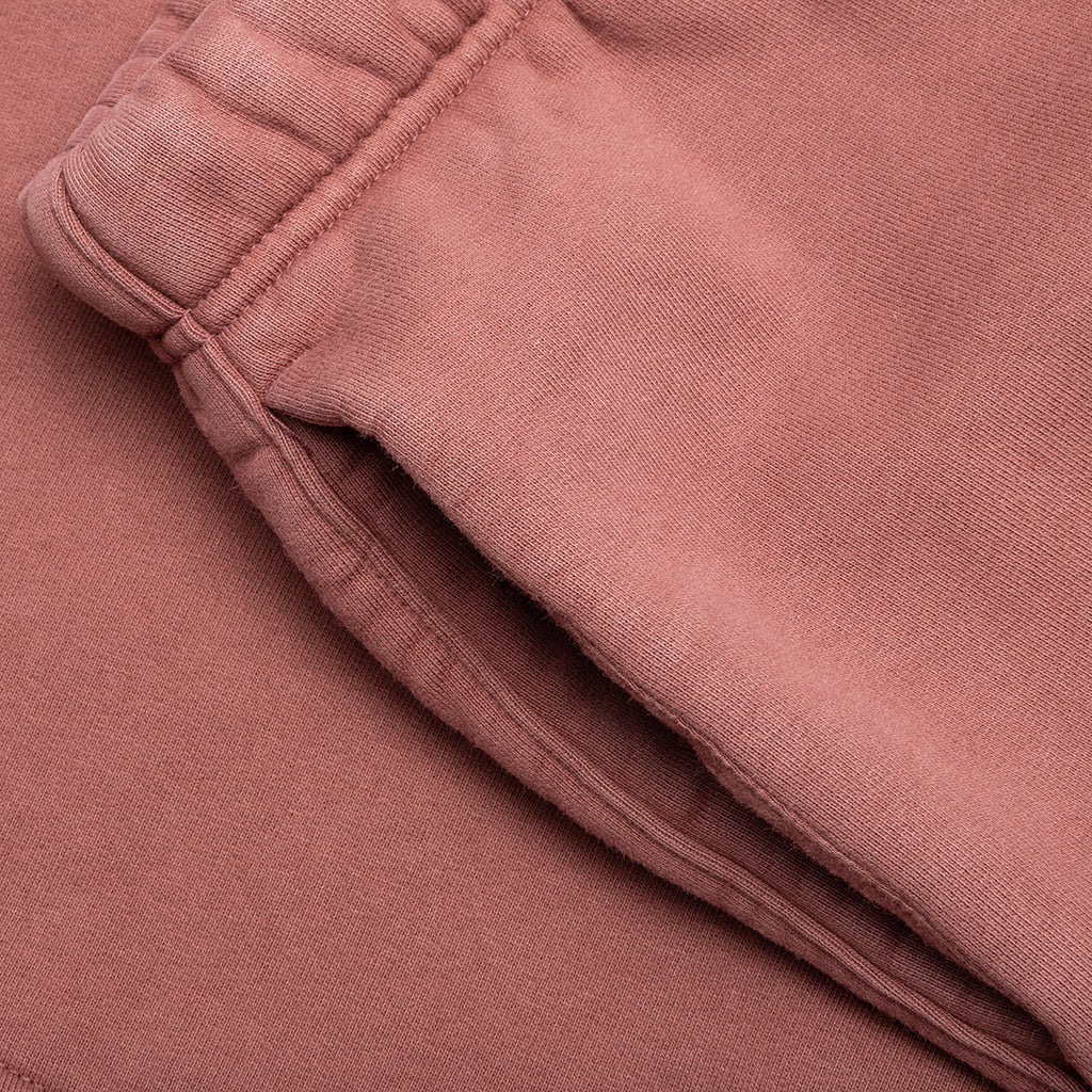 Heavy Fleece Soccer Short - Crimson - Image 4