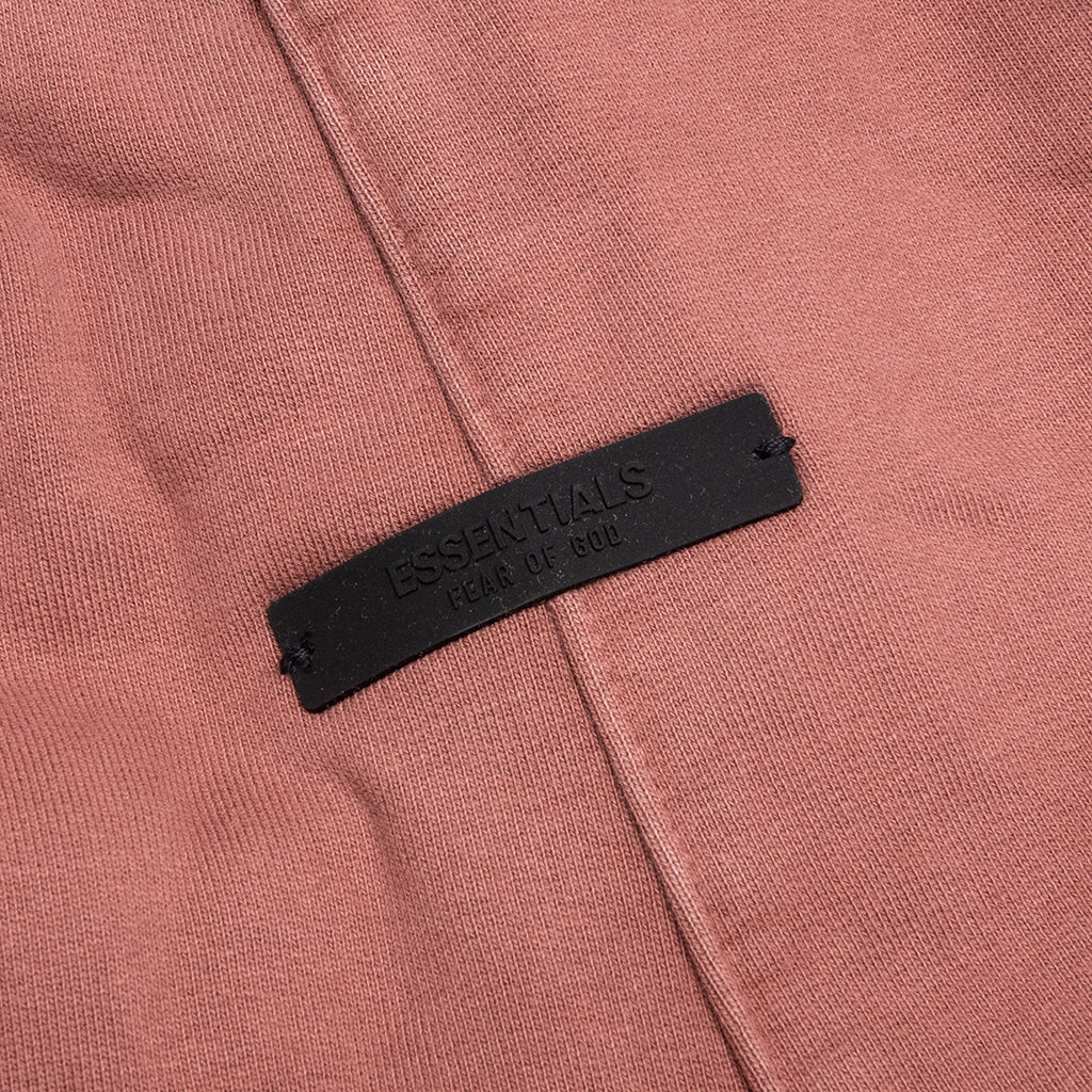 Heavy Fleece Soccer Short - Crimson - Image 5