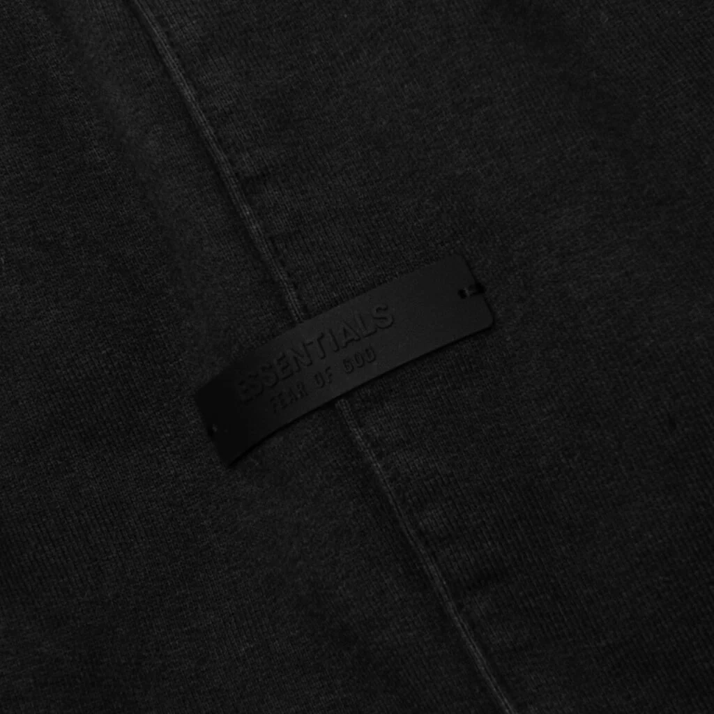 Heavy Fleece Sweatpant - Black - Image 4