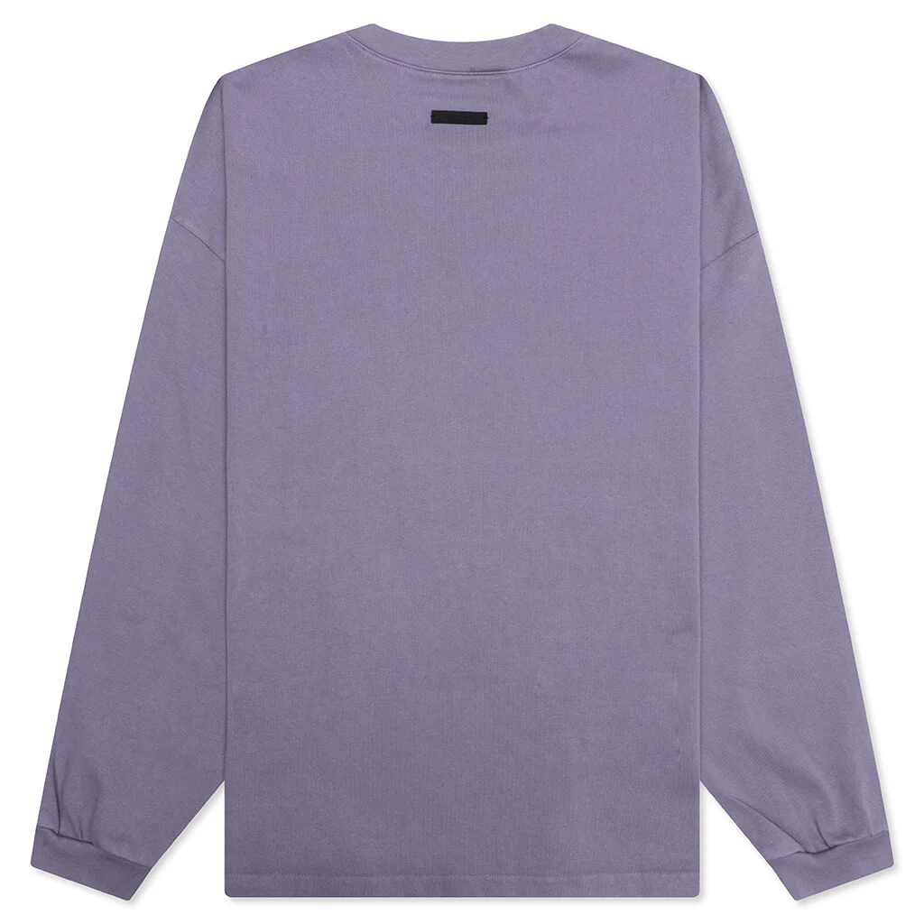 Heavy L/S Tee - Lavender - Image 2