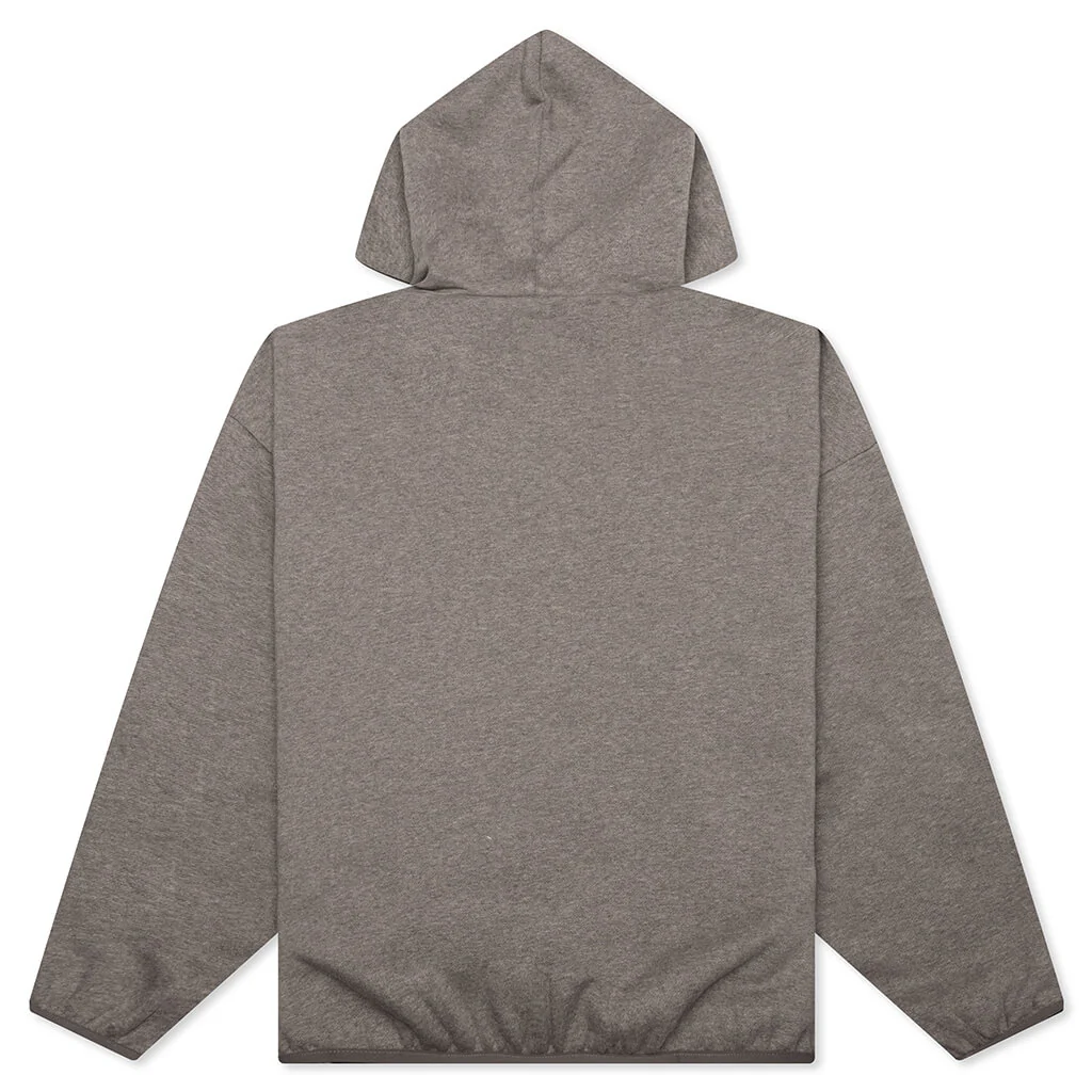 Essentials Hoodie - Heather Grey - Image 2