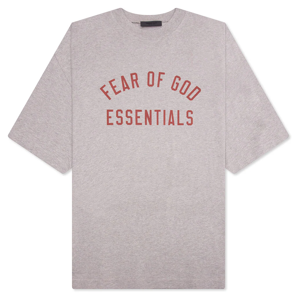 Jersey Crewneck Tee - Dark Heather