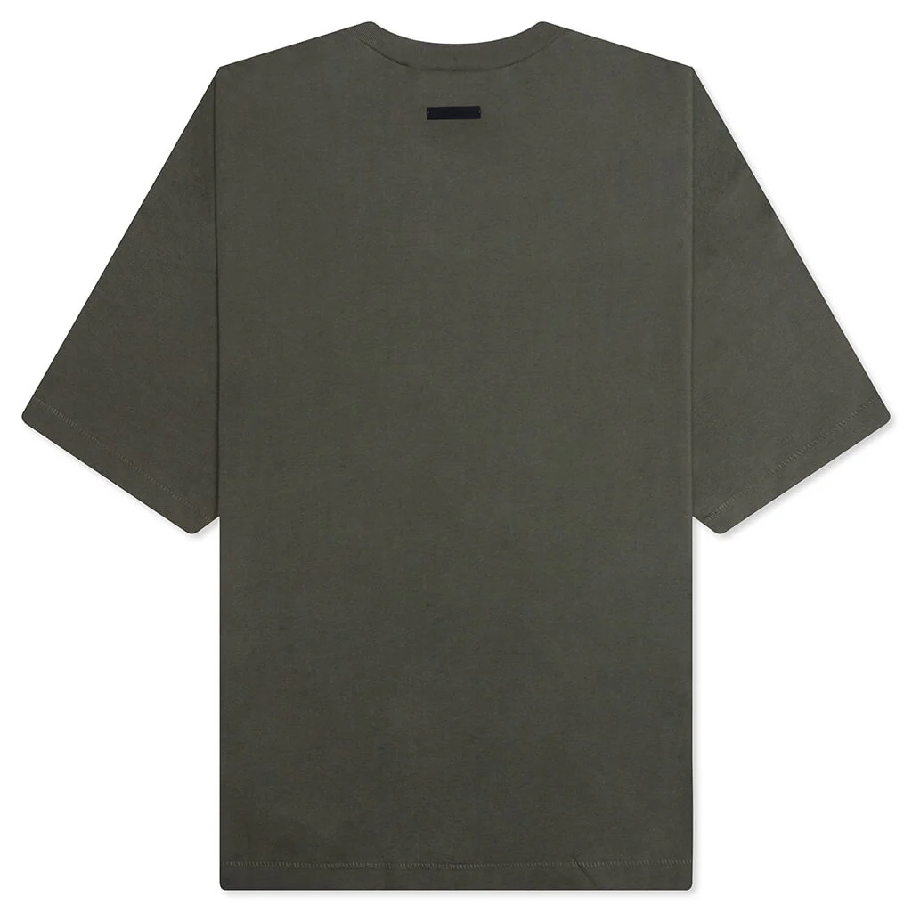 Jersey Crewneck Tee - Military - Image 2
