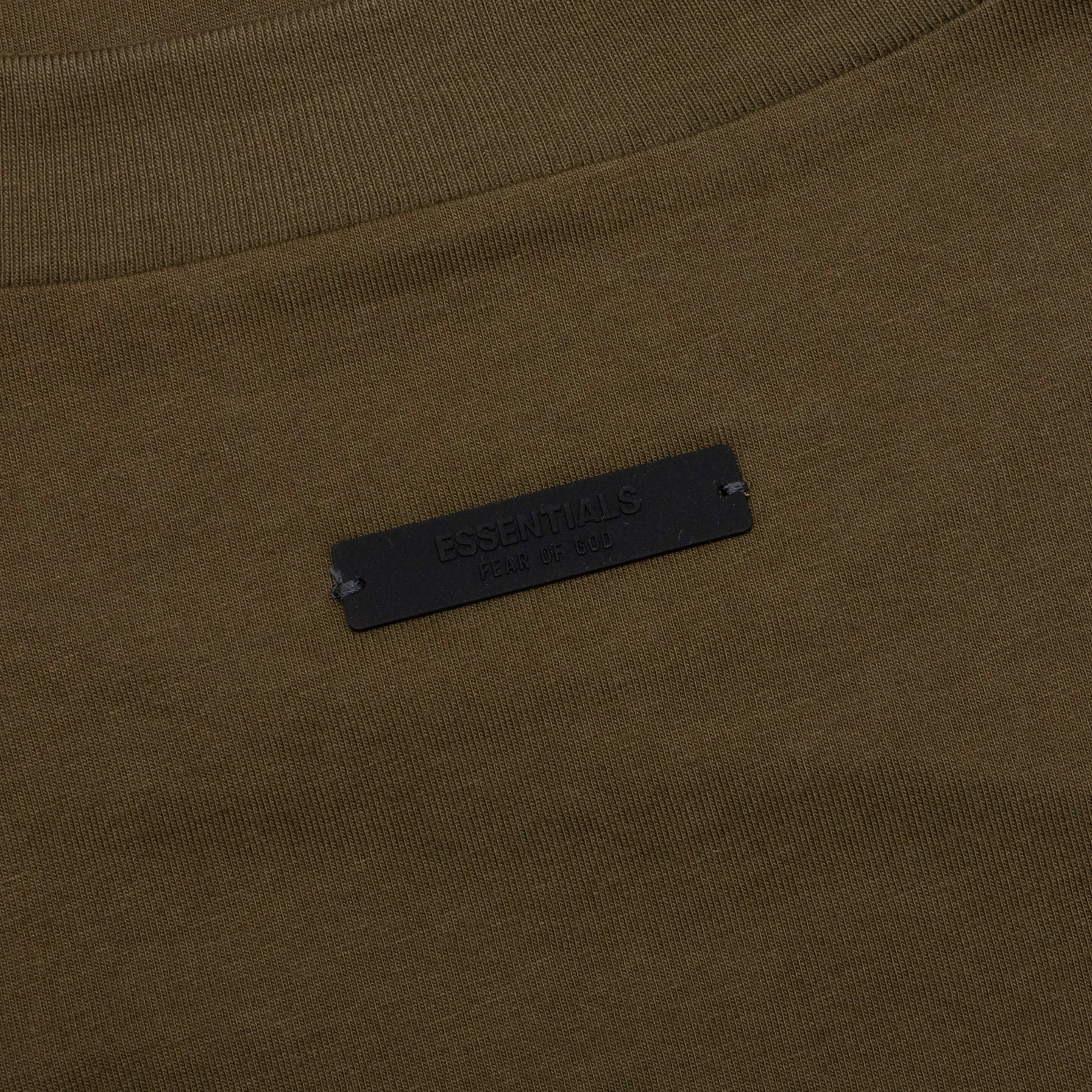 Jersey Crewneck Tee - Olive - Image 4