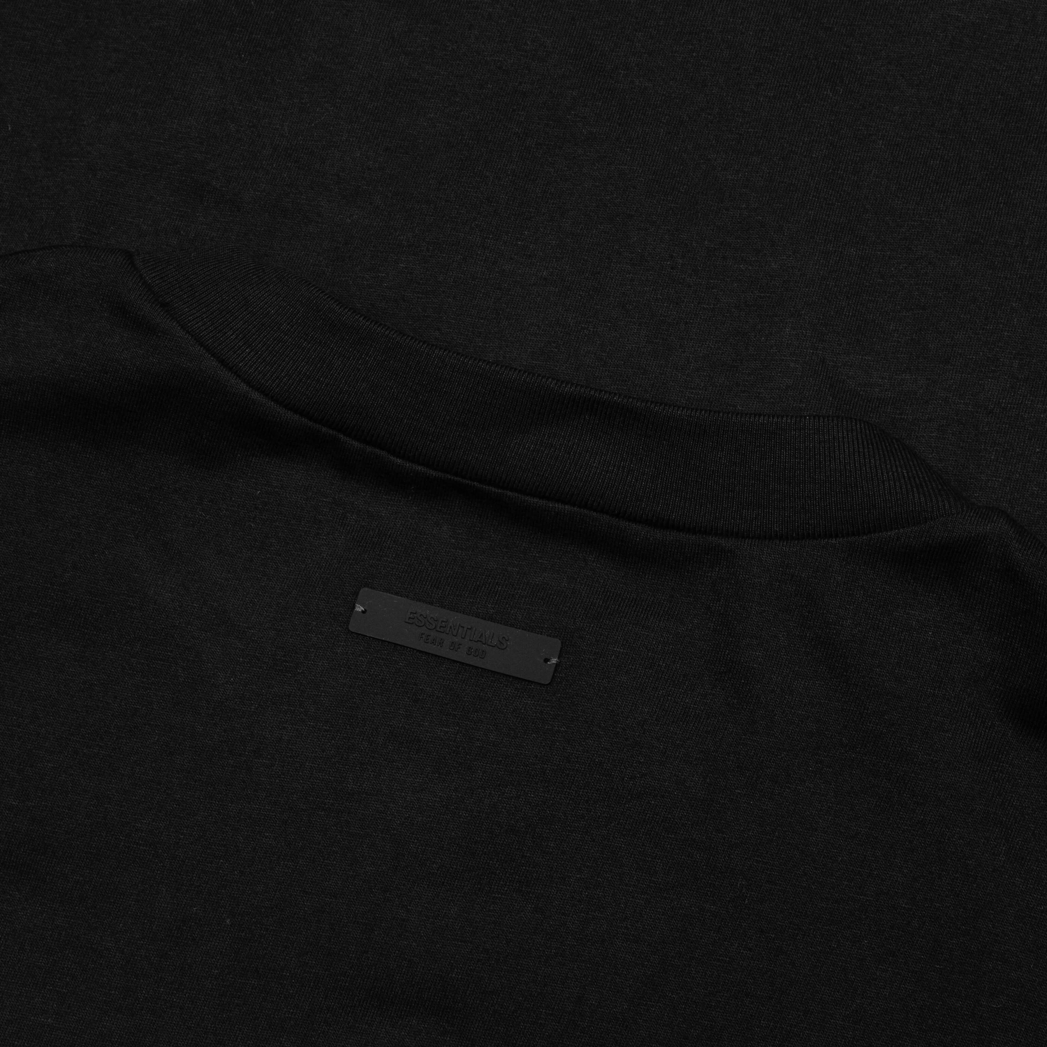Jersey Long Sleeve T-Shirt - Black - Image 5