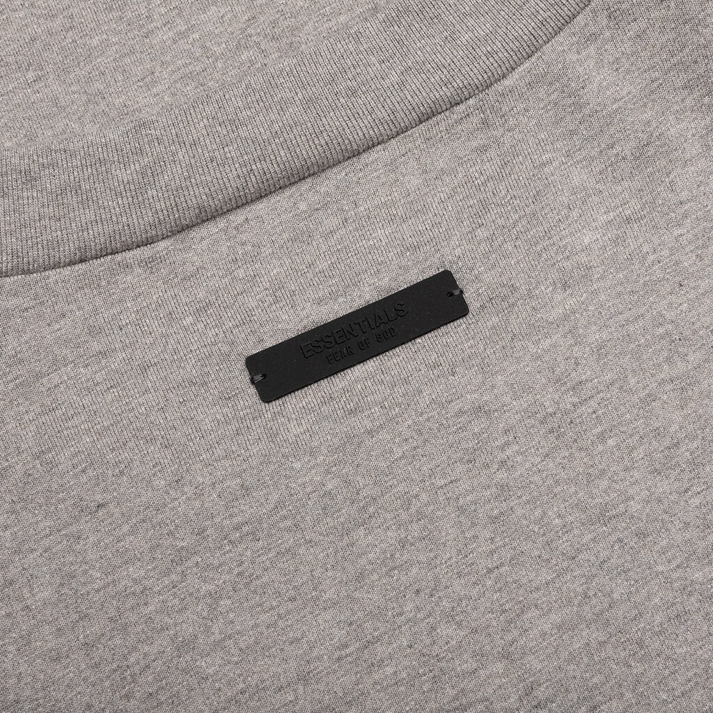 Jersey Long Sleeve T-Shirt - Heather Gray - Image 4