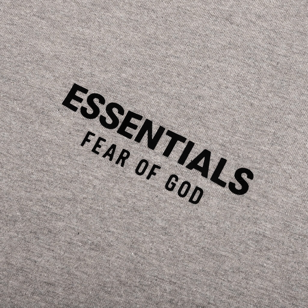 Jersey Long Sleeve T-Shirt - Heather Gray - Image 5