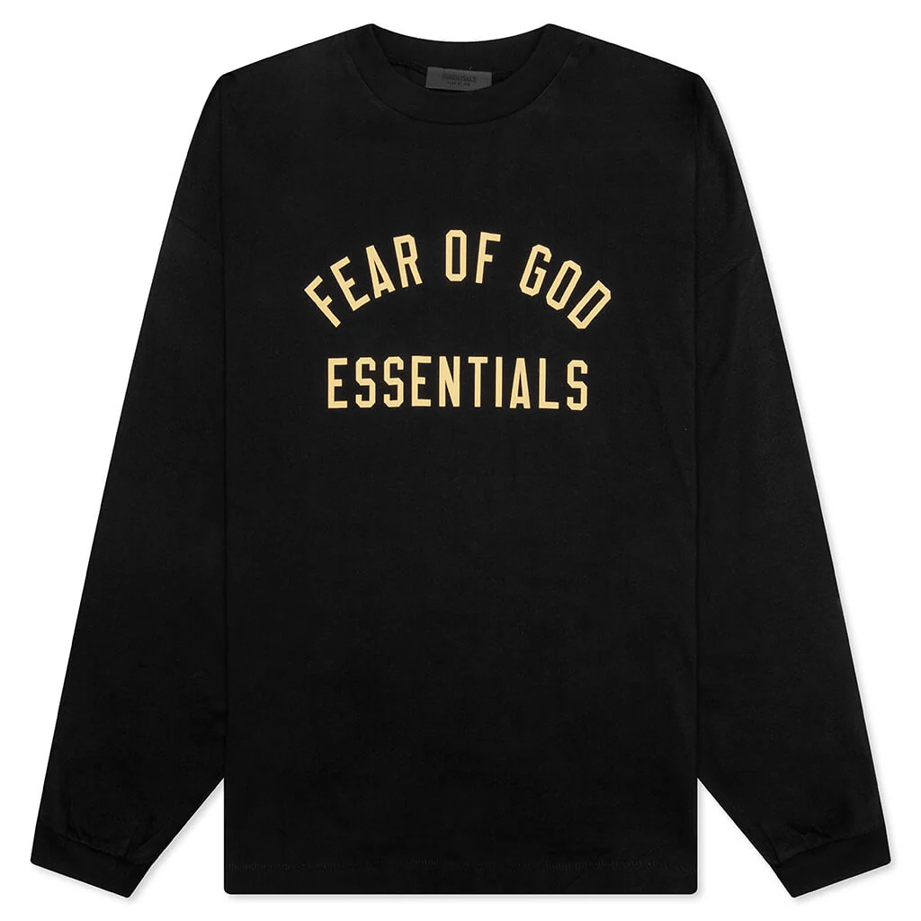 Jersey L/S Tee - Black