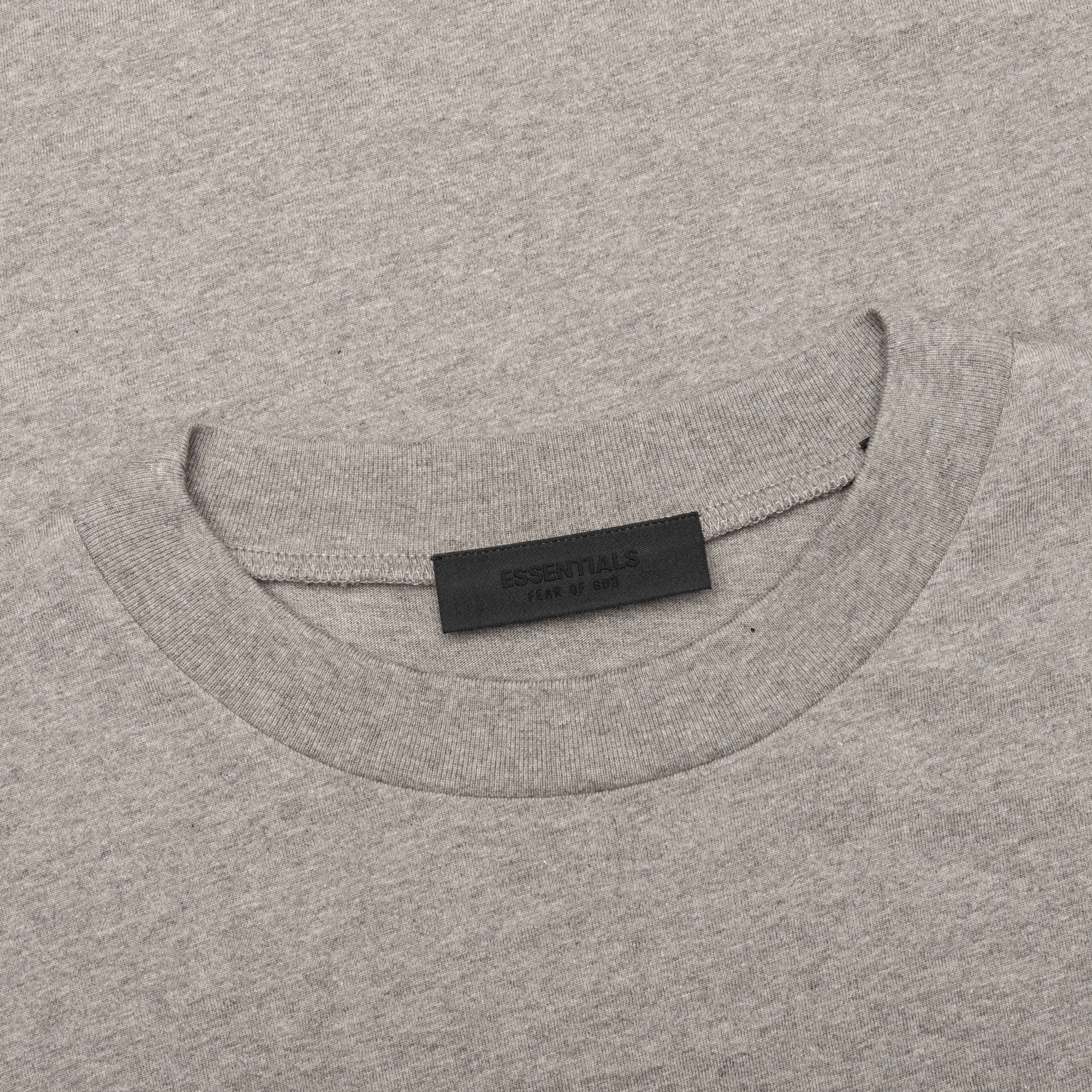 Jersey Long Sleeve Tee - Heather Gray - Image 3