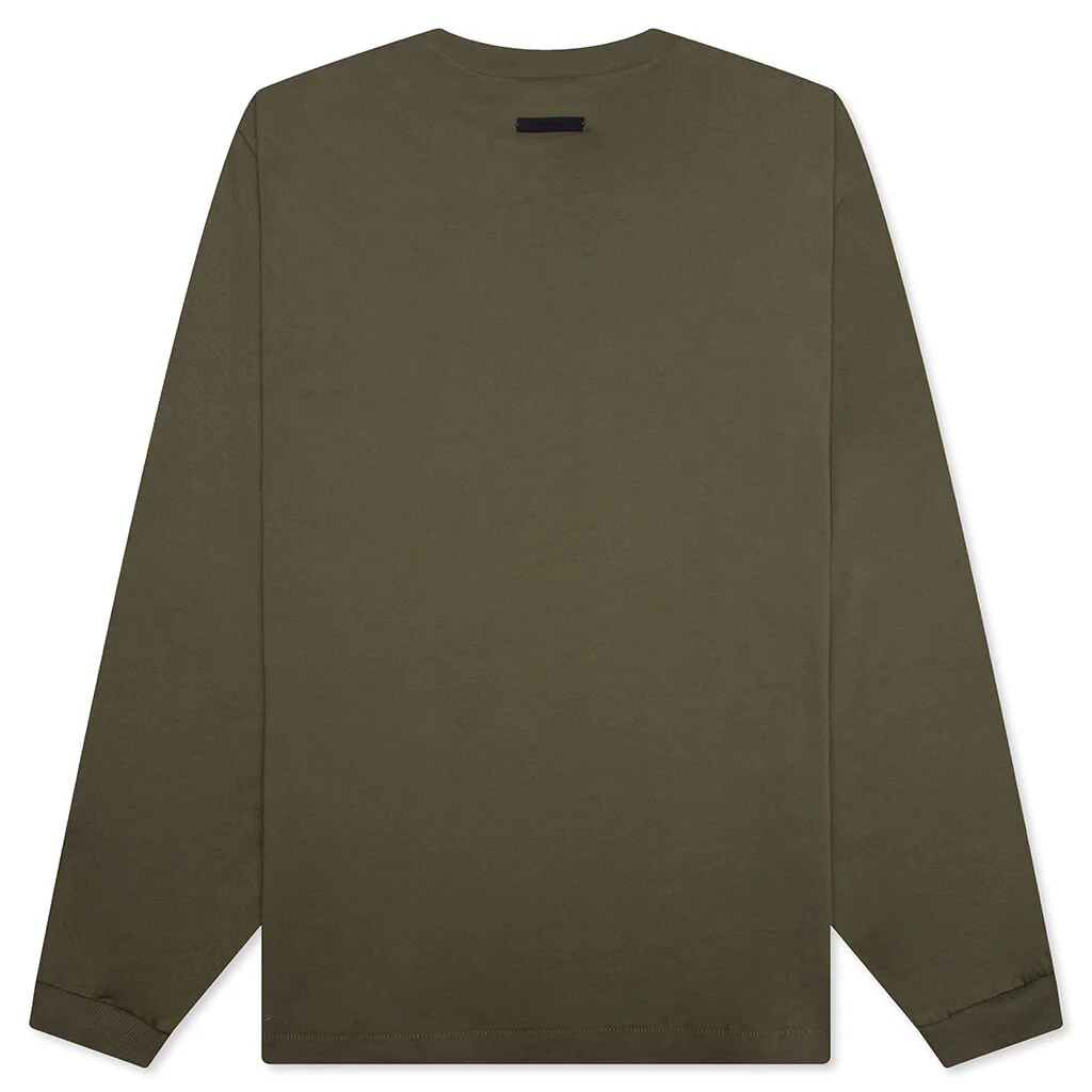 Jersey L/S Tee - Military - Image 2