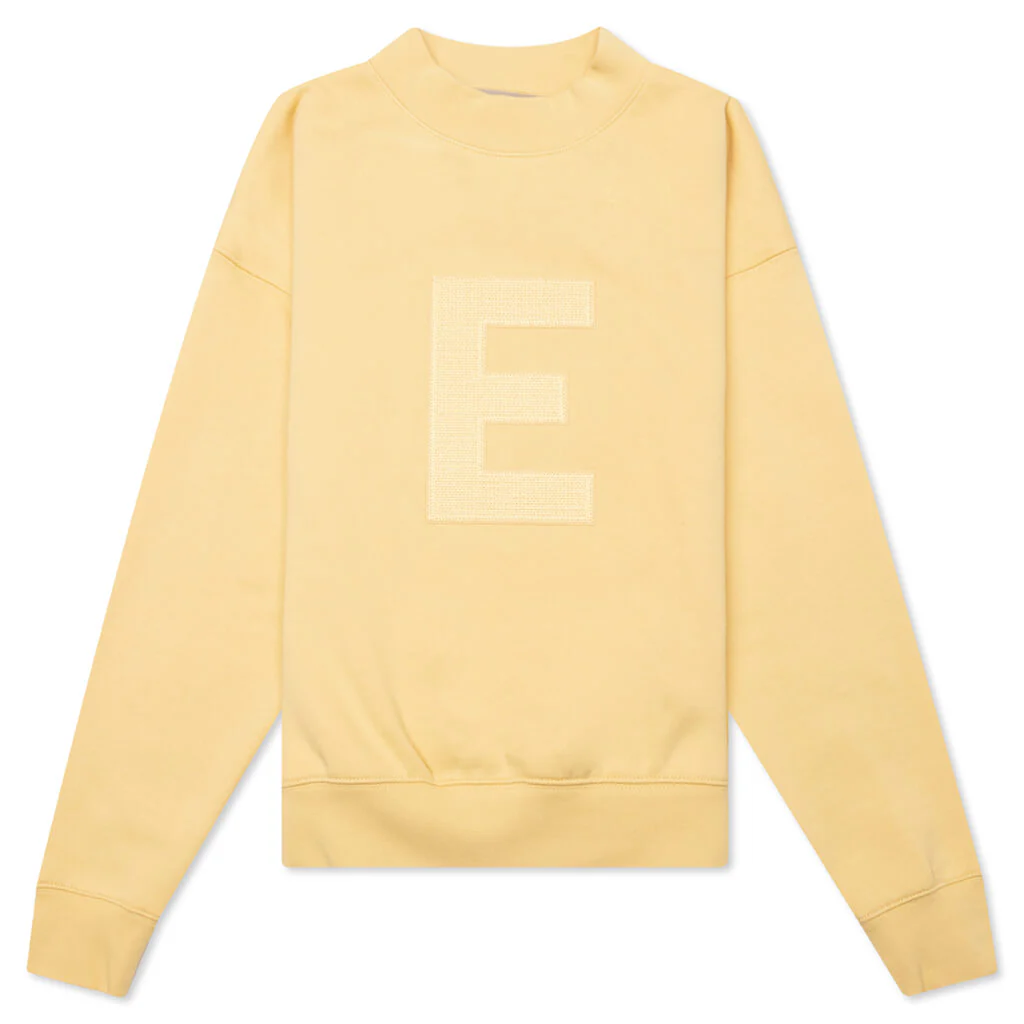 Kid's Essential Crewneck - Light Tuscan