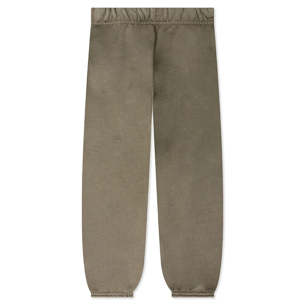 Kid's Heavy Fleece Sweatpant - Military - Image 2